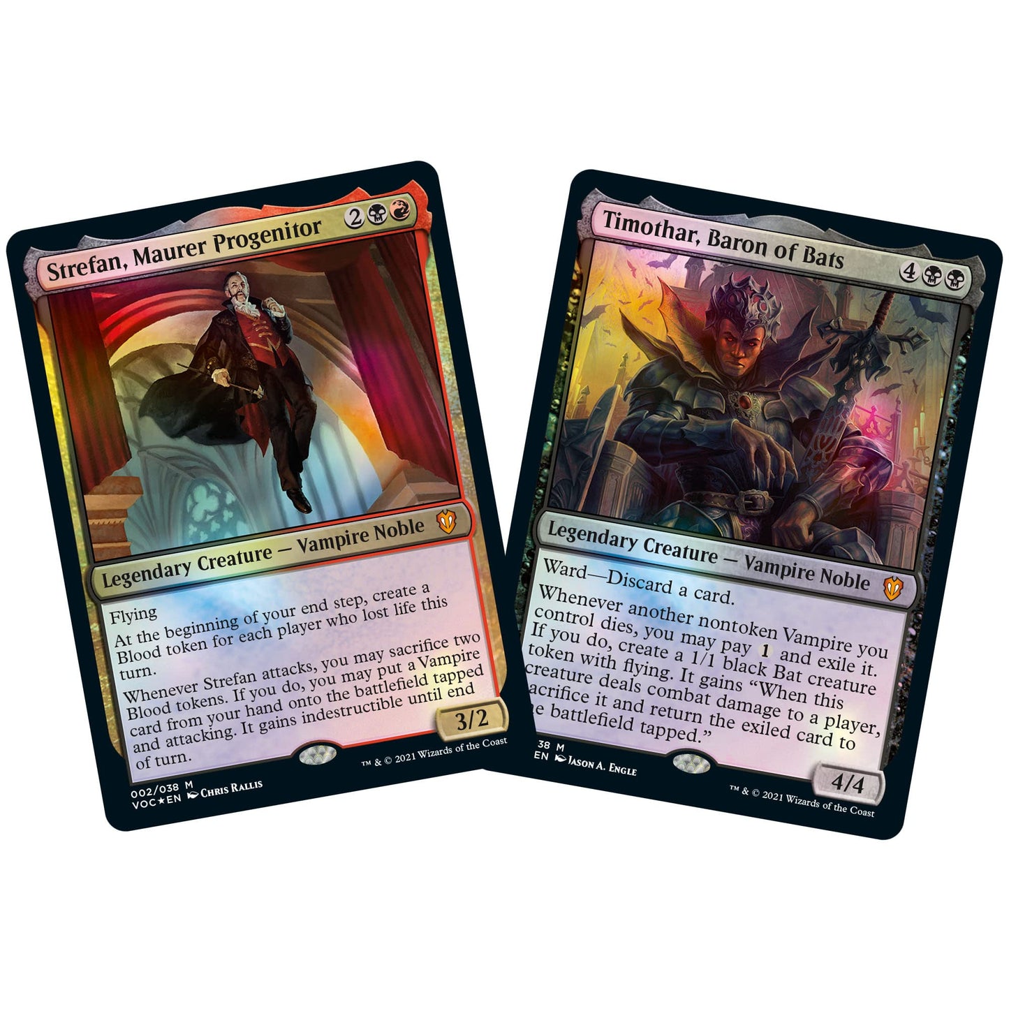 MTG Innistrad Crimson Vow Vampiric Bloodline Commander Deck (Black-Red) – 100 Cards