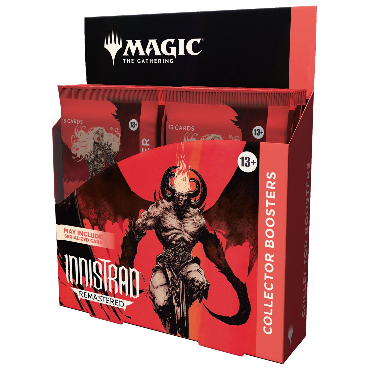 Magic: The Gathering Innistrad Remastered Collector Boosters – 12 Packs (180 MTG Cards)