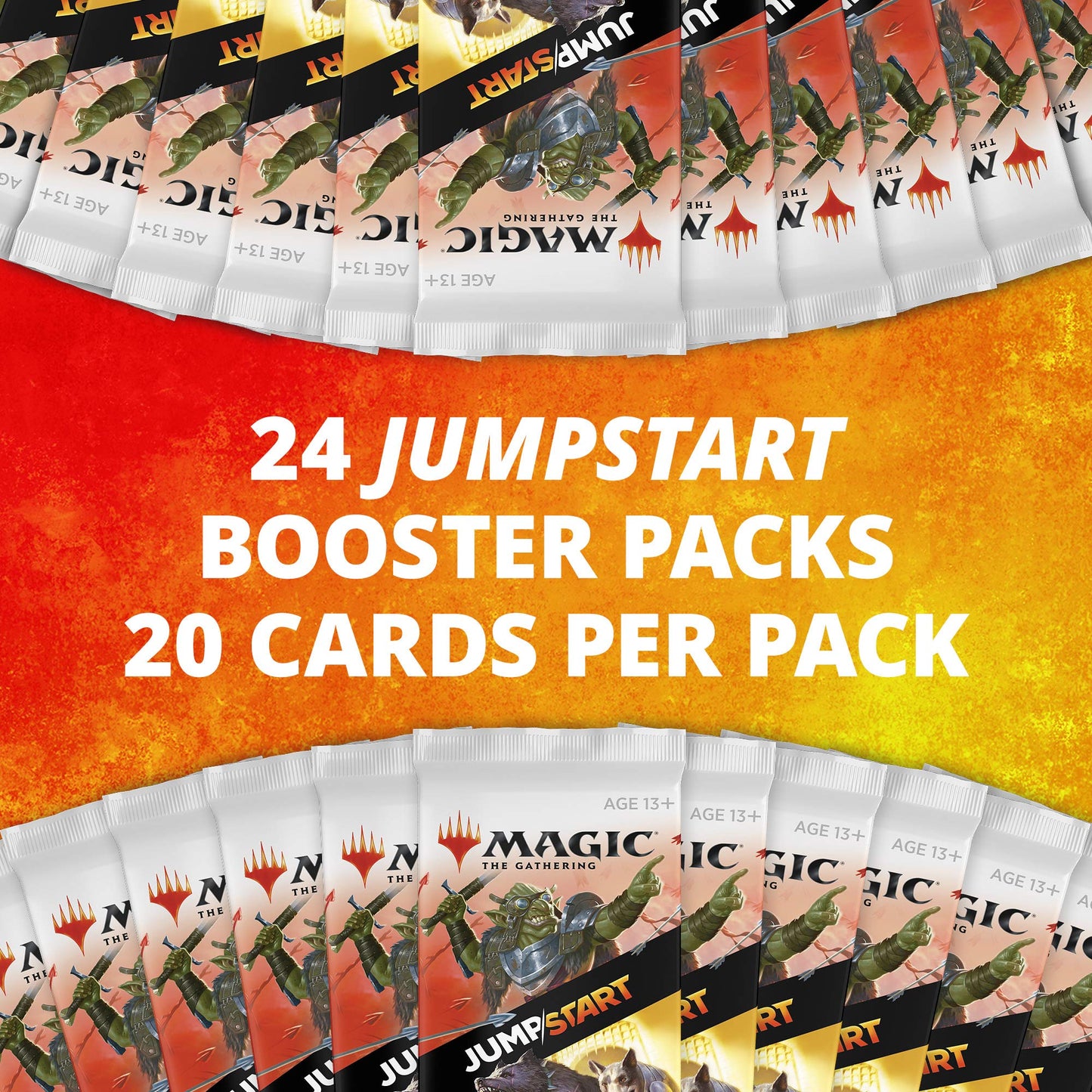 Jumpstart 2020 Booster Box | Magic: The Gathering – 24 Boosters, 40-Card Decks