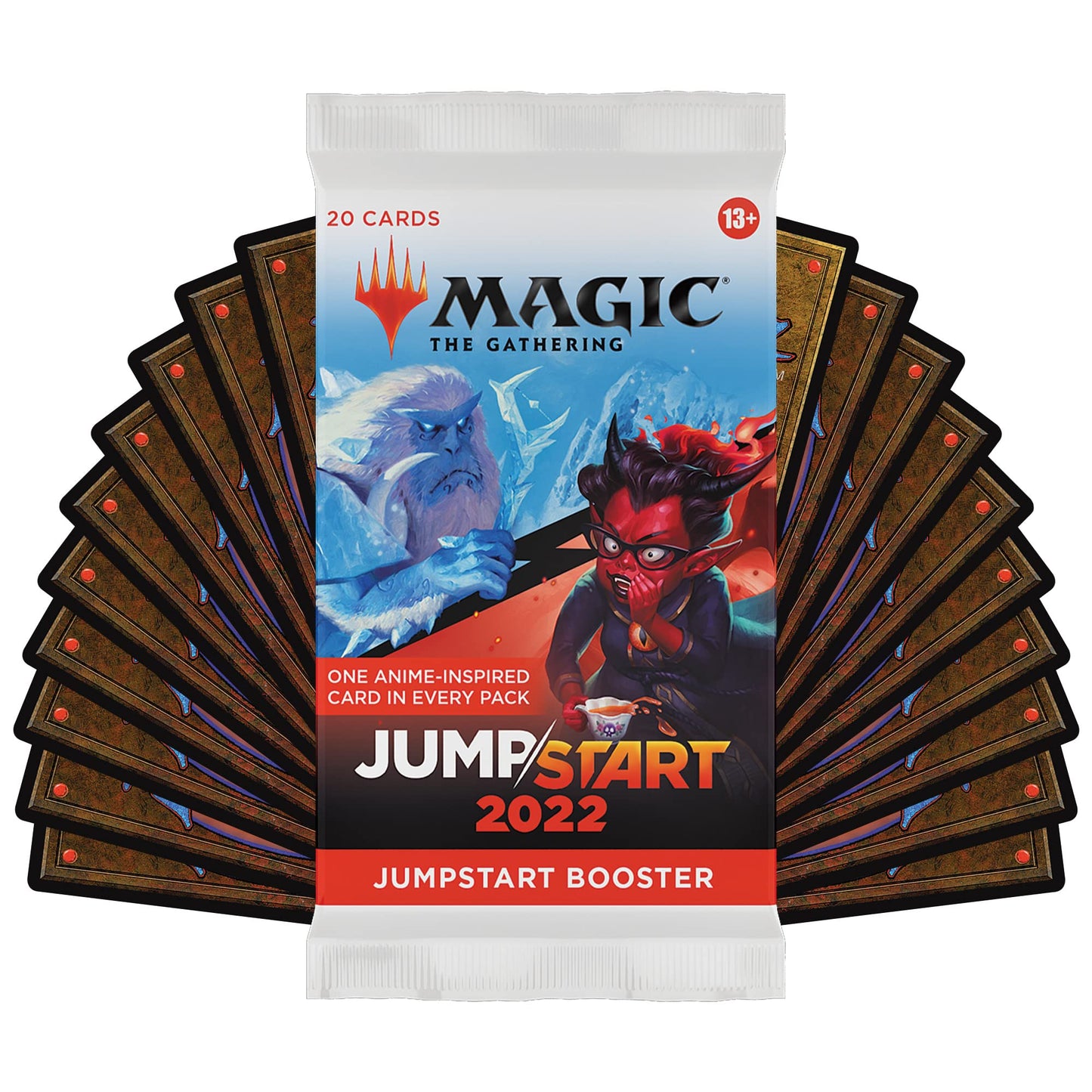 Magic: The Gathering Jumpstart 2022 Booster Box – 24 Boosters for 2-Player Quick Play (480 Cards)