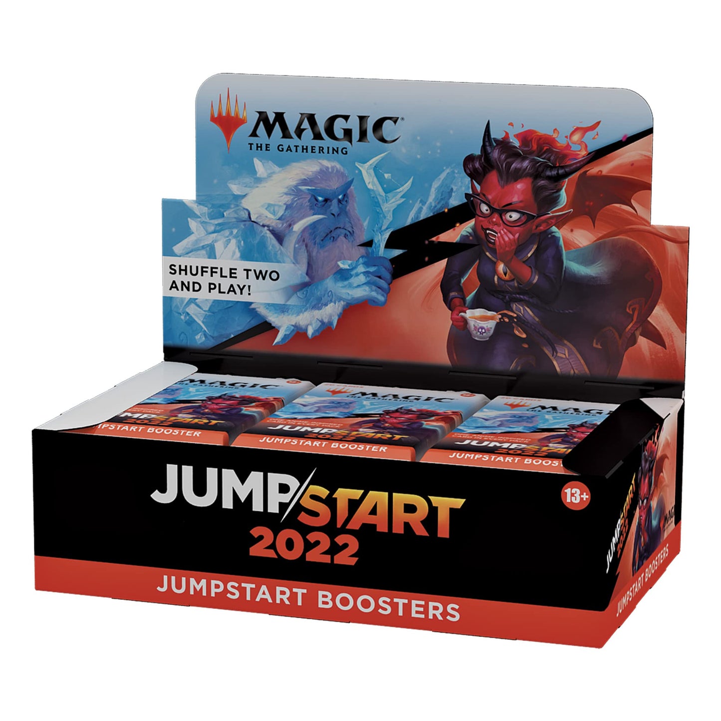 Magic: The Gathering Jumpstart 2022 Booster Box – 24 Boosters for 2-Player Quick Play (480 Cards)