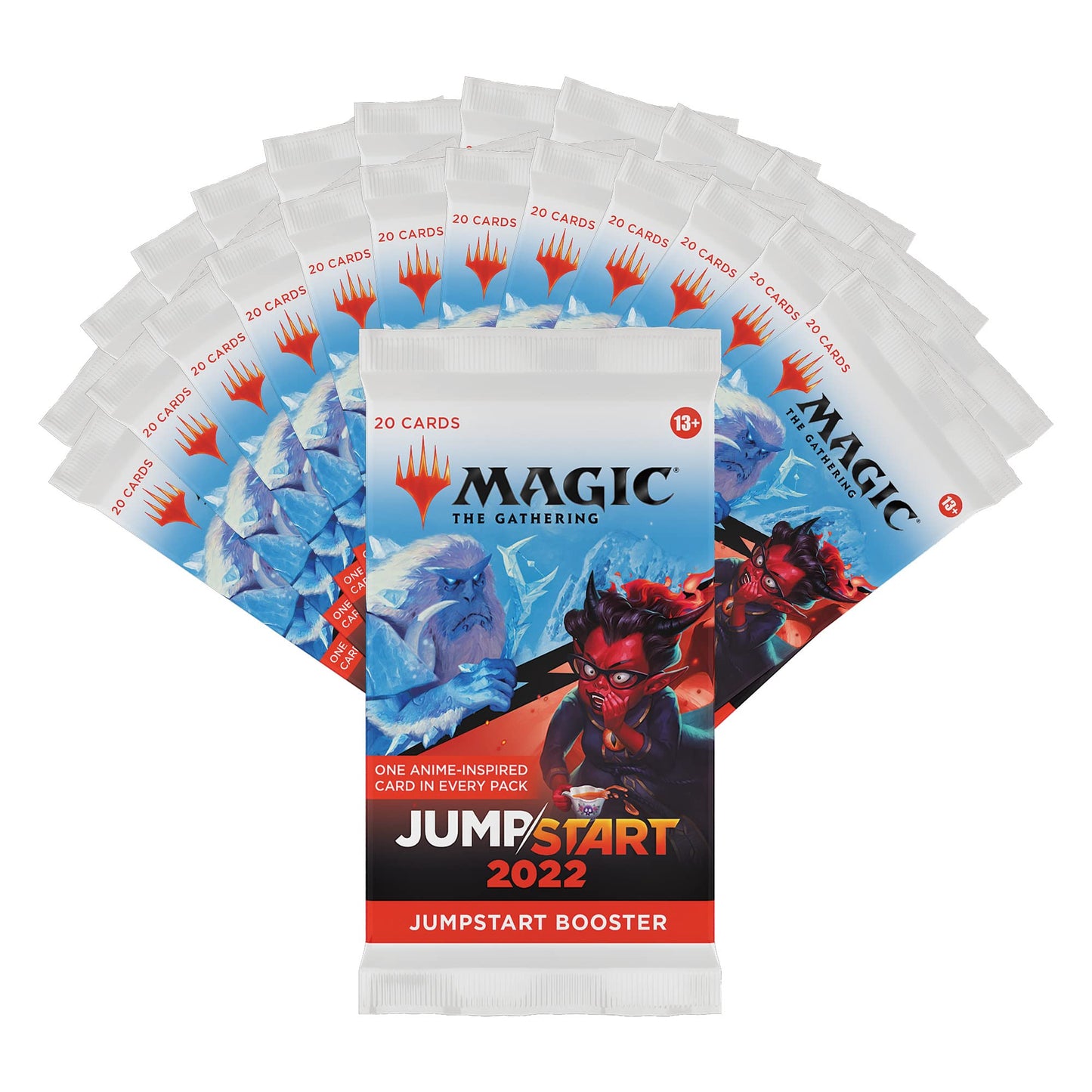 Magic: The Gathering Jumpstart 2022 Booster Box – 24 Boosters for 2-Player Quick Play (480 Cards)