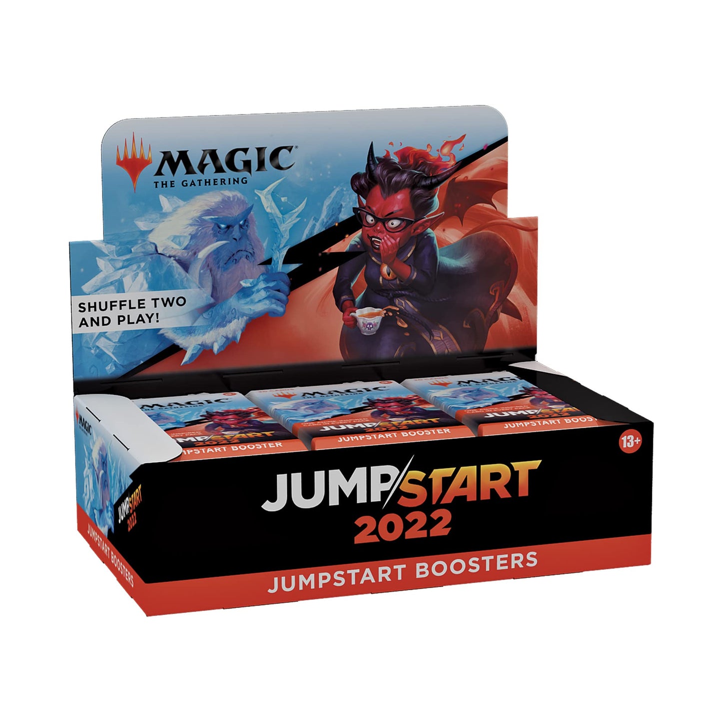 Magic: The Gathering Jumpstart 2022 Booster Box – 24 Boosters for 2-Player Quick Play (480 Cards)