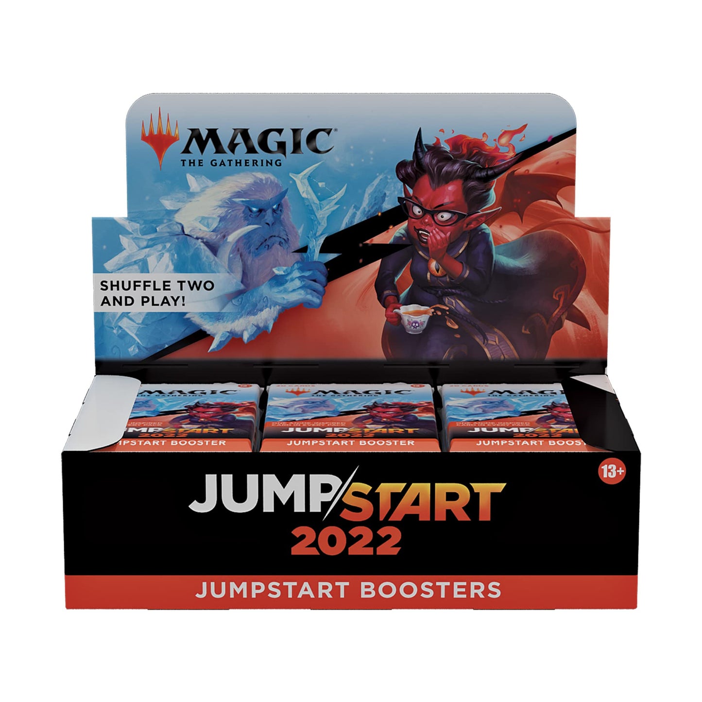 Magic: The Gathering Jumpstart 2022 Booster Box – 24 Boosters for 2-Player Quick Play (480 Cards)