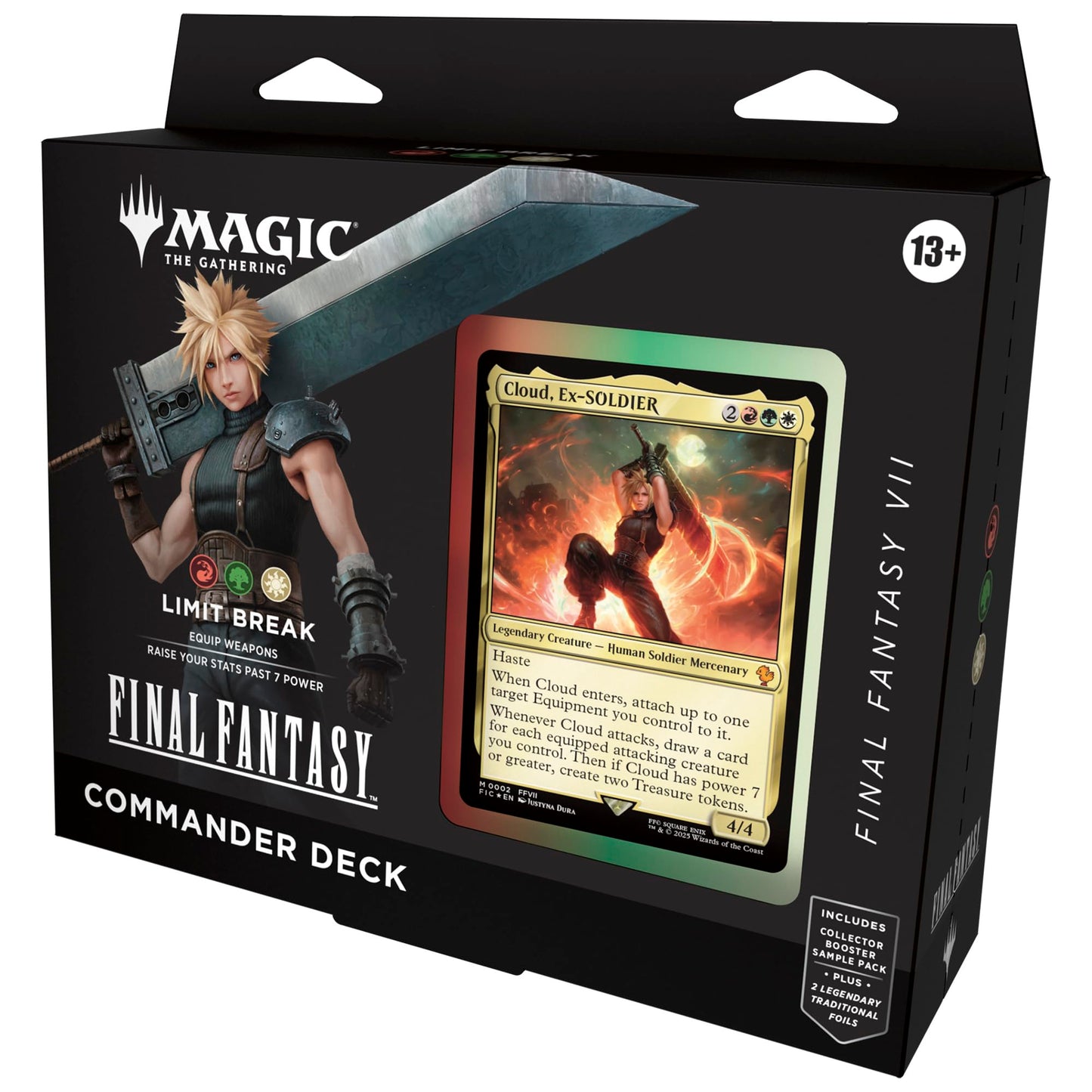 Magic: The Gathering Final Fantasy VII Commander Deck – Limit Break | MTG FFVII CCG