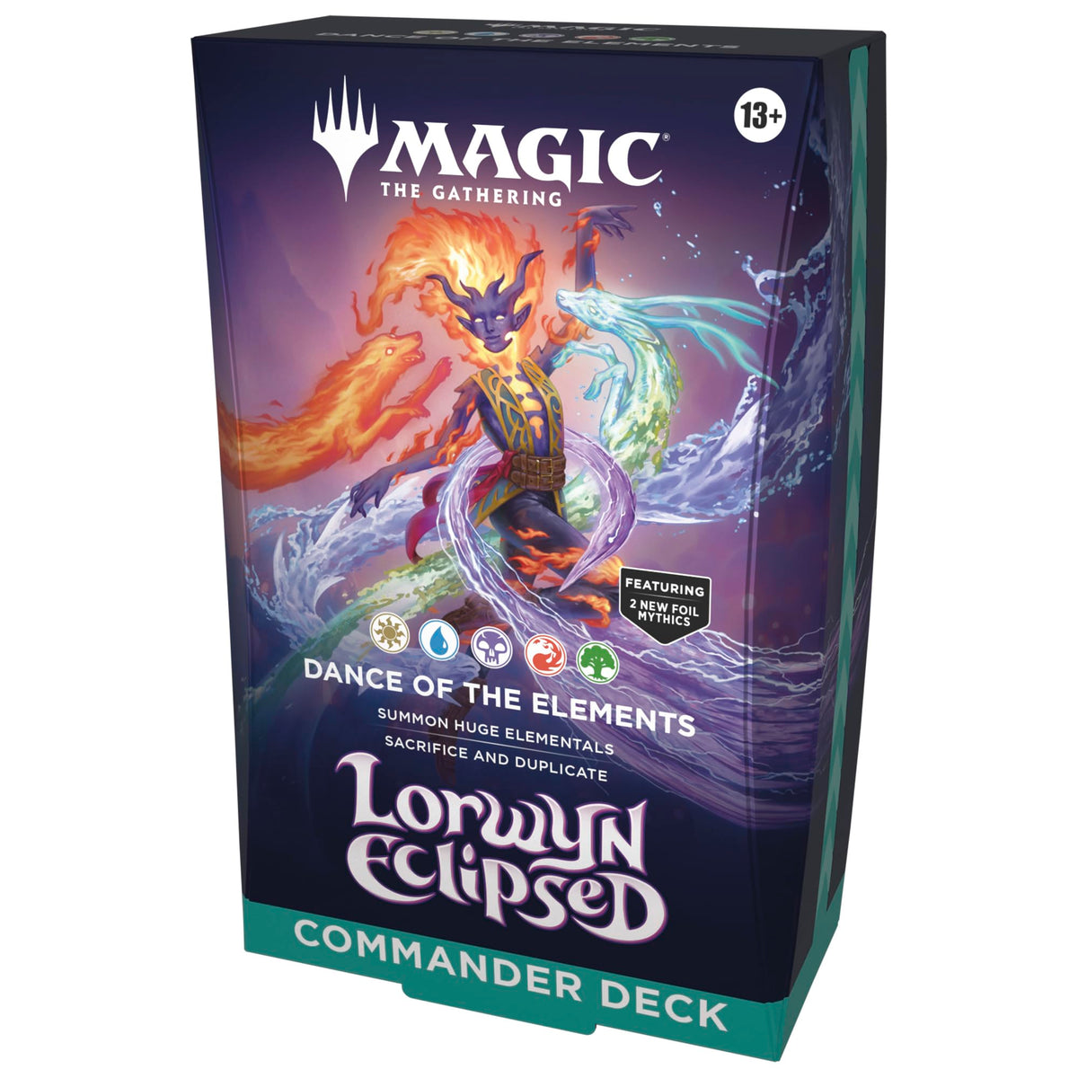 Magic: The Gathering Lorwyn Eclipsed - Dance of The Elements Commander Deck