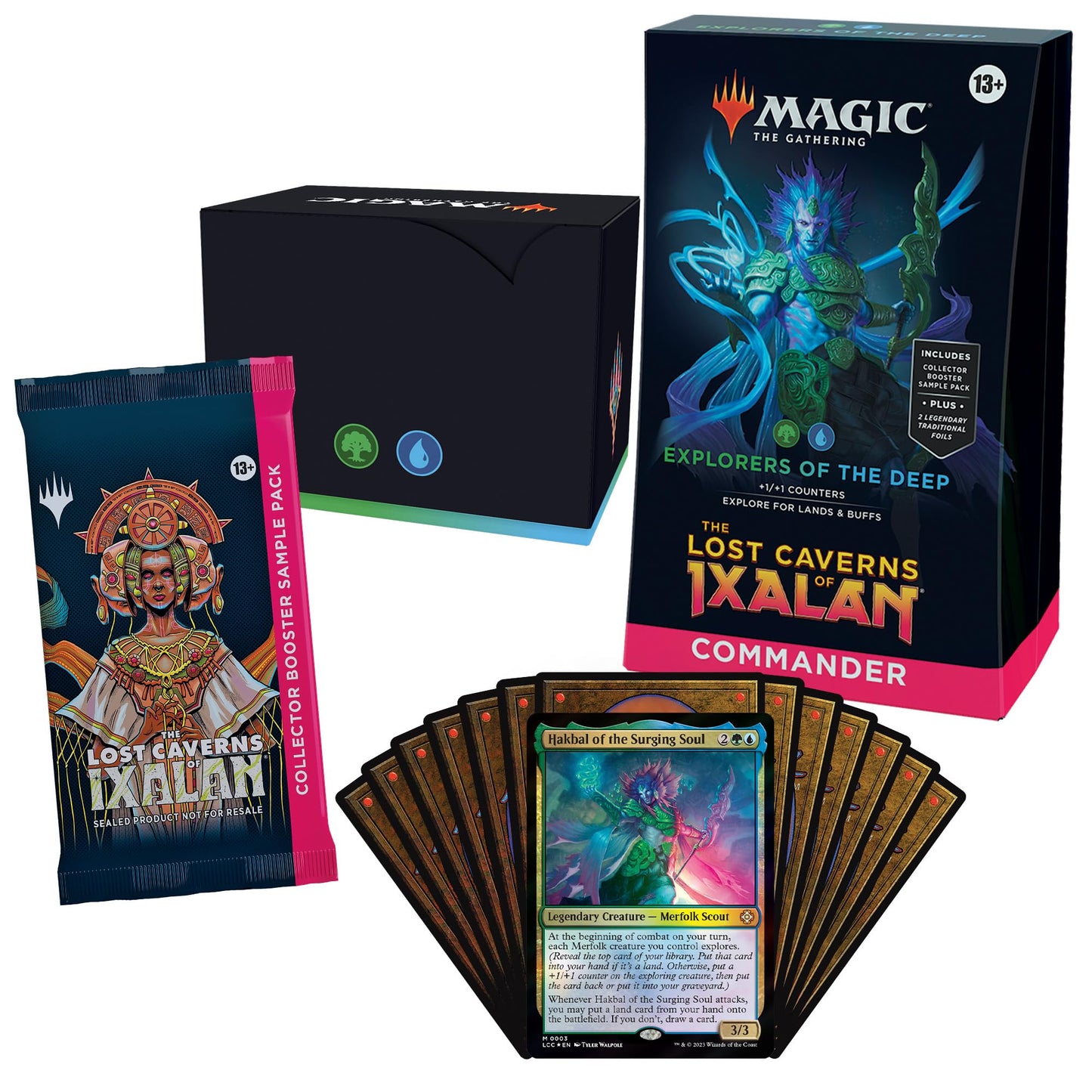 Magic: The Gathering Lost Caverns of Ixalan - Explorers of the Deep Commander Deck