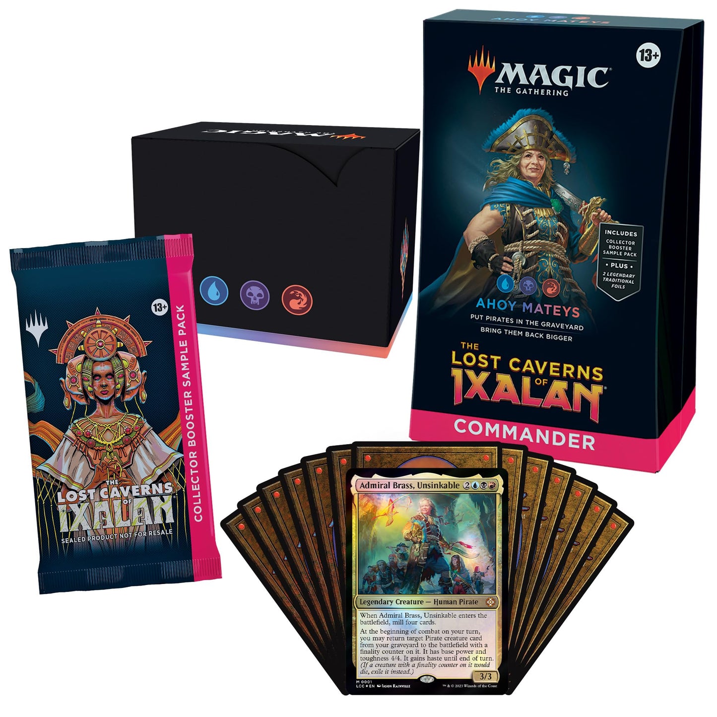 Magic: The Gathering The Lost Caverns of Ixalan Commander Deck Bundle – Includes All 4 Decks