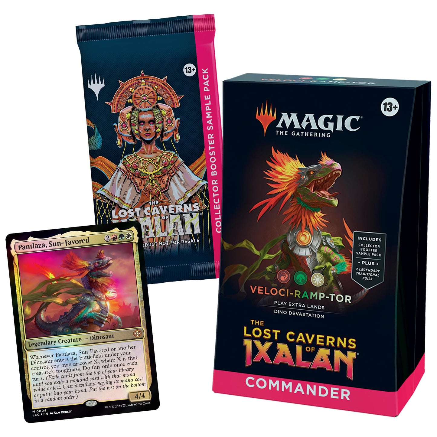 Magic: The Gathering The Lost Caverns of Ixalan — Veloci-ramp-tor Commander Deck
