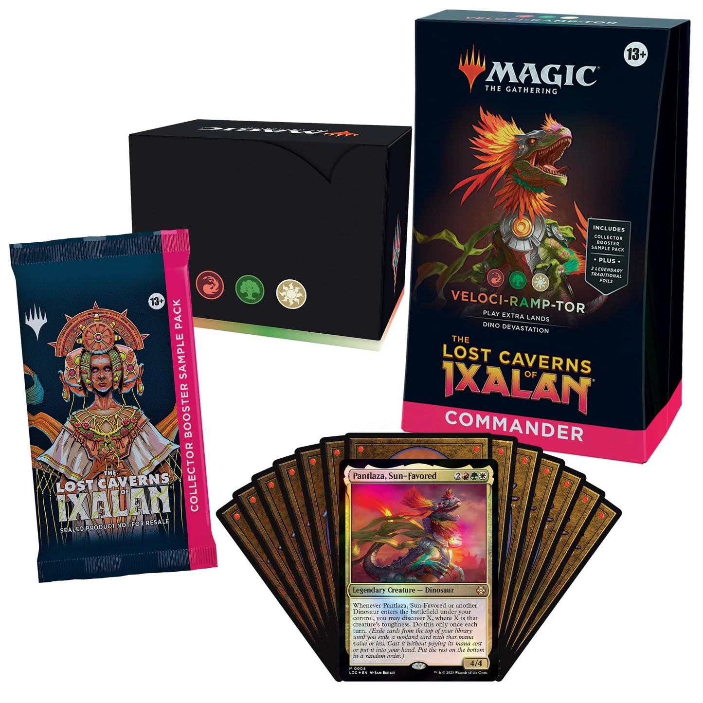 Magic: The Gathering The Lost Caverns of Ixalan — Veloci-ramp-tor Commander Deck