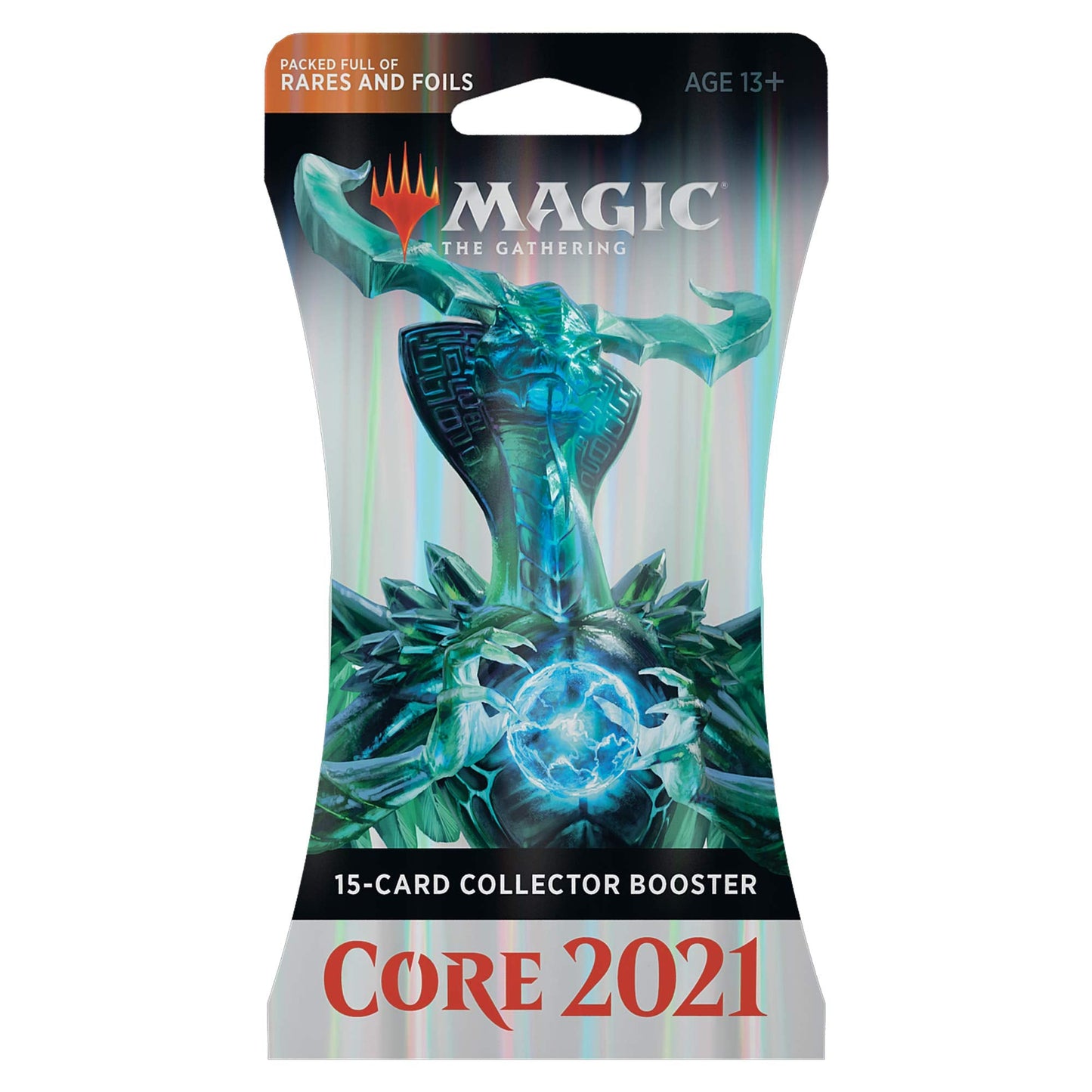 Magic: The Gathering Core Set 2021 M21 Collector Booster – 15 Cards, Min. 4 Rares Per Pack