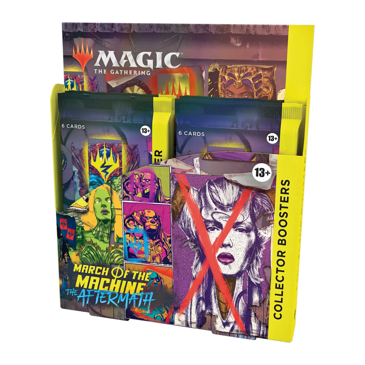 Magic: The Gathering March of the Machine — The Aftermath Collector Booster Box (12 Packs, 72 MTG Cards)