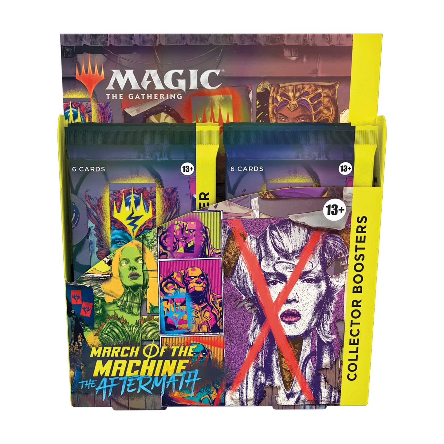 Magic: The Gathering March of the Machine — The Aftermath Collector Booster Box (12 Packs, 72 MTG Cards)