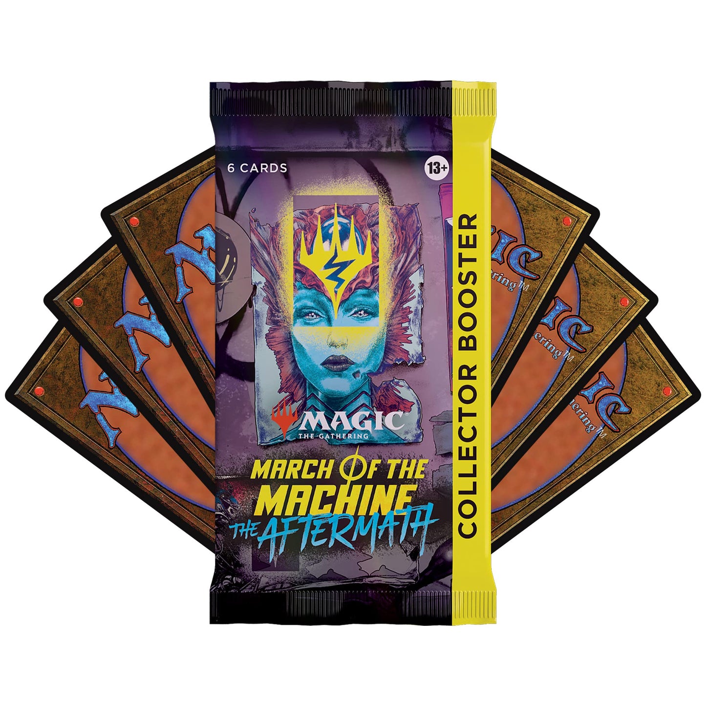 Magic: The Gathering March of the Machine — The Aftermath Collector Booster Box (12 Packs, 72 MTG Cards)