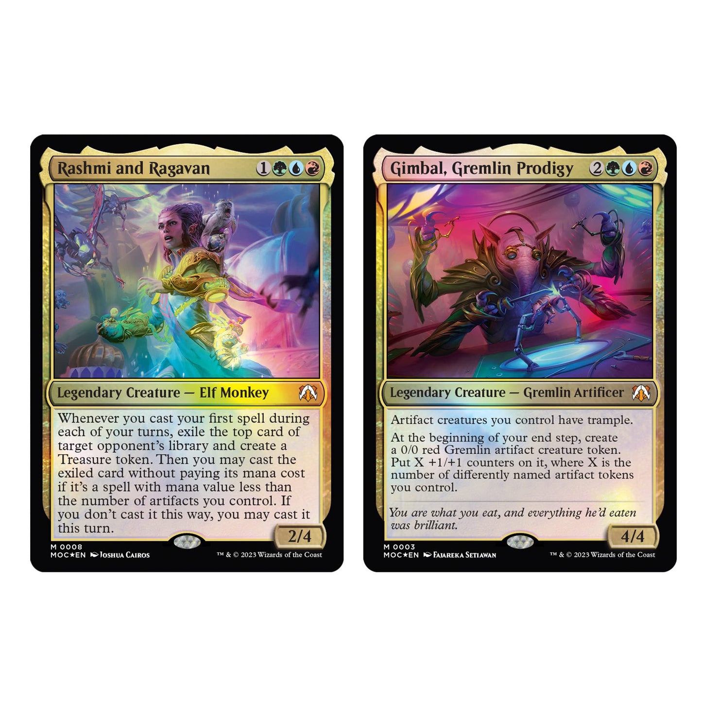 Magic: The Gathering March of the Machine Commander Deck — Tinker Time (100-Card Deck, Planechase, and Collector Booster Pack)