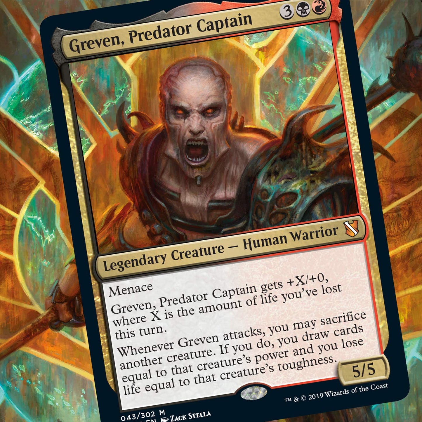 Magic: The Gathering Commander 2019 Merciless Rage Deck – 100-Card MTG Ready-to-Play