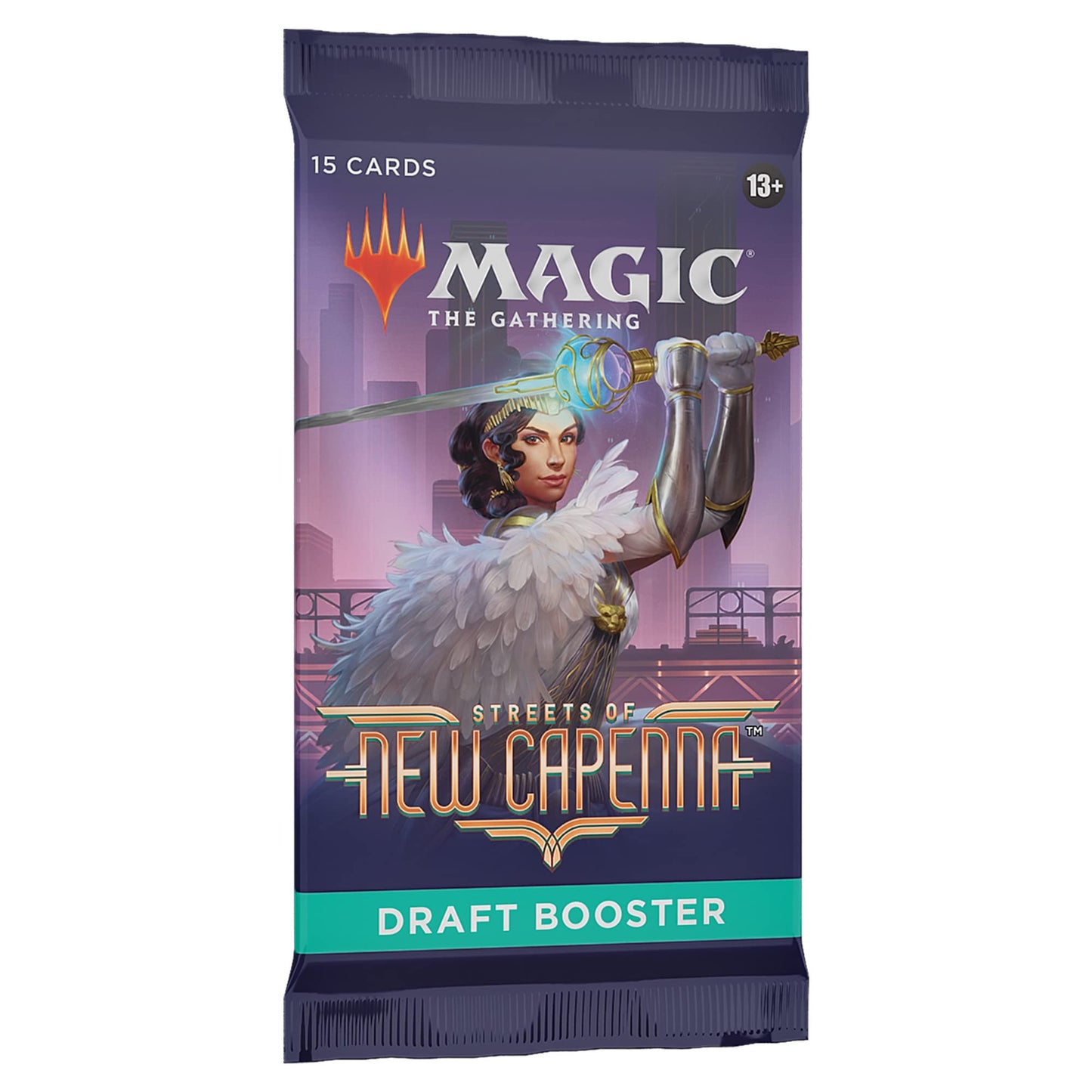Magic: The Gathering Streets of New Capenna Draft Booster – 15 Cards per Pack
