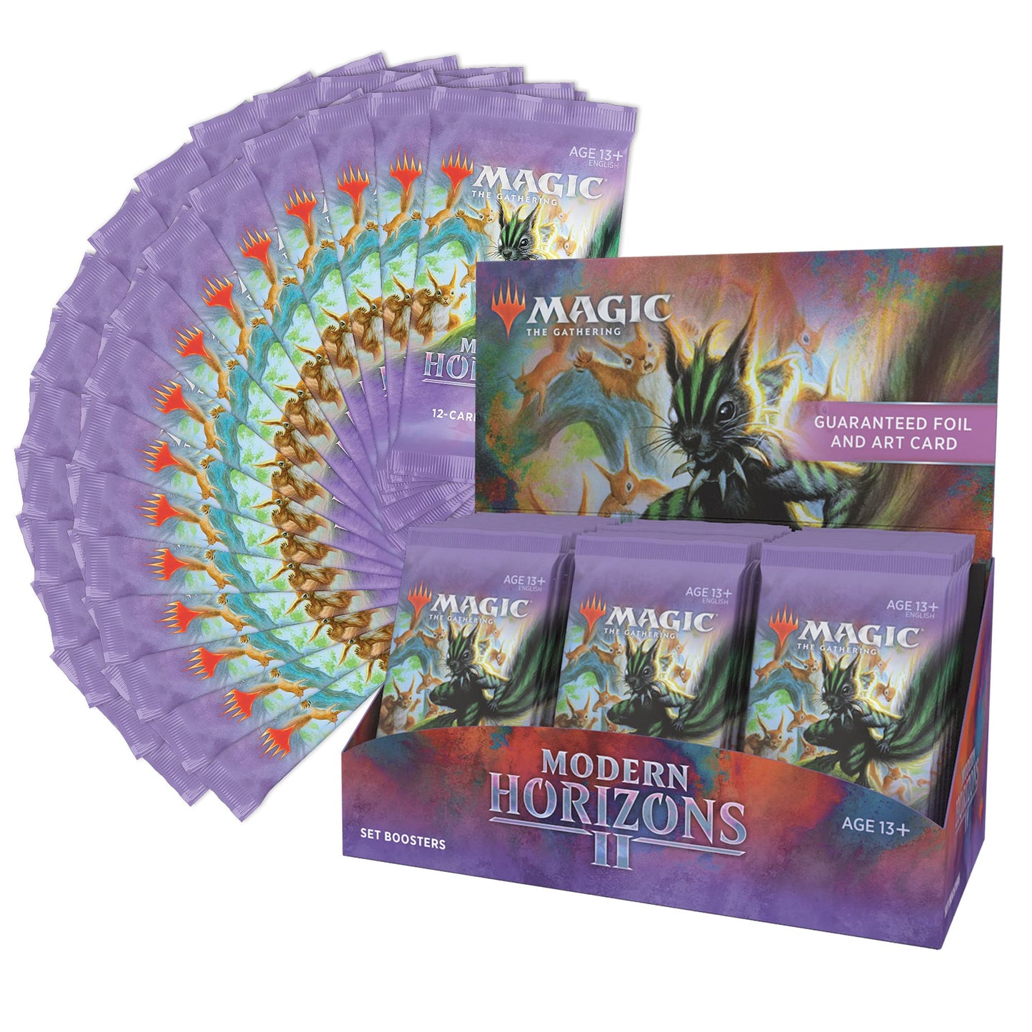 Magic: The Gathering Modern Horizons 2 Set Booster Box – 30 Packs (360 Cards)