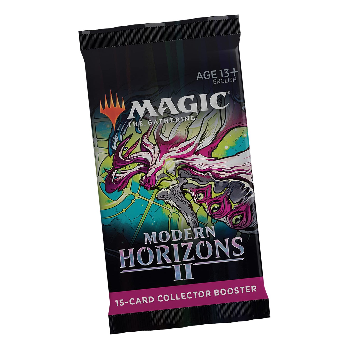 Magic: The Gathering Modern Horizons 2 Collector Booster Pack – 15 Cards + Foil Token | MH2 Foil Etched & Extended-Art