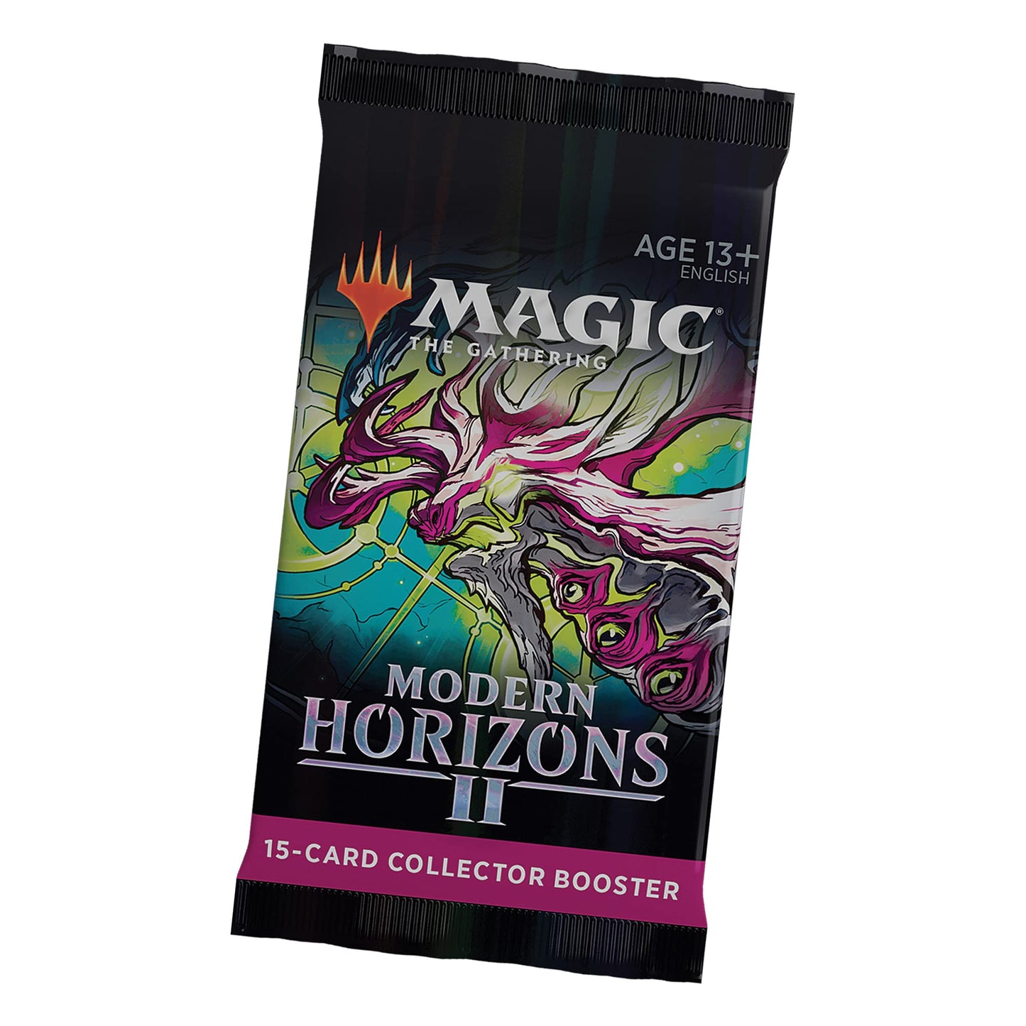 Magic: The Gathering Modern Horizons 2 Collector Booster Pack – 15 Cards + Foil Token | MH2 Foil Etched & Extended-Art