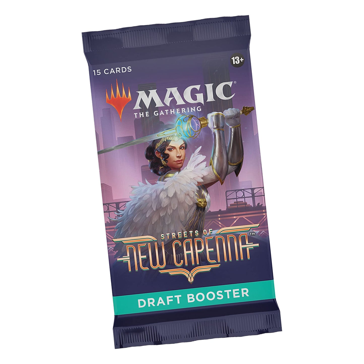 Magic: The Gathering Streets of New Capenna Draft Booster – 15 Cards per Pack