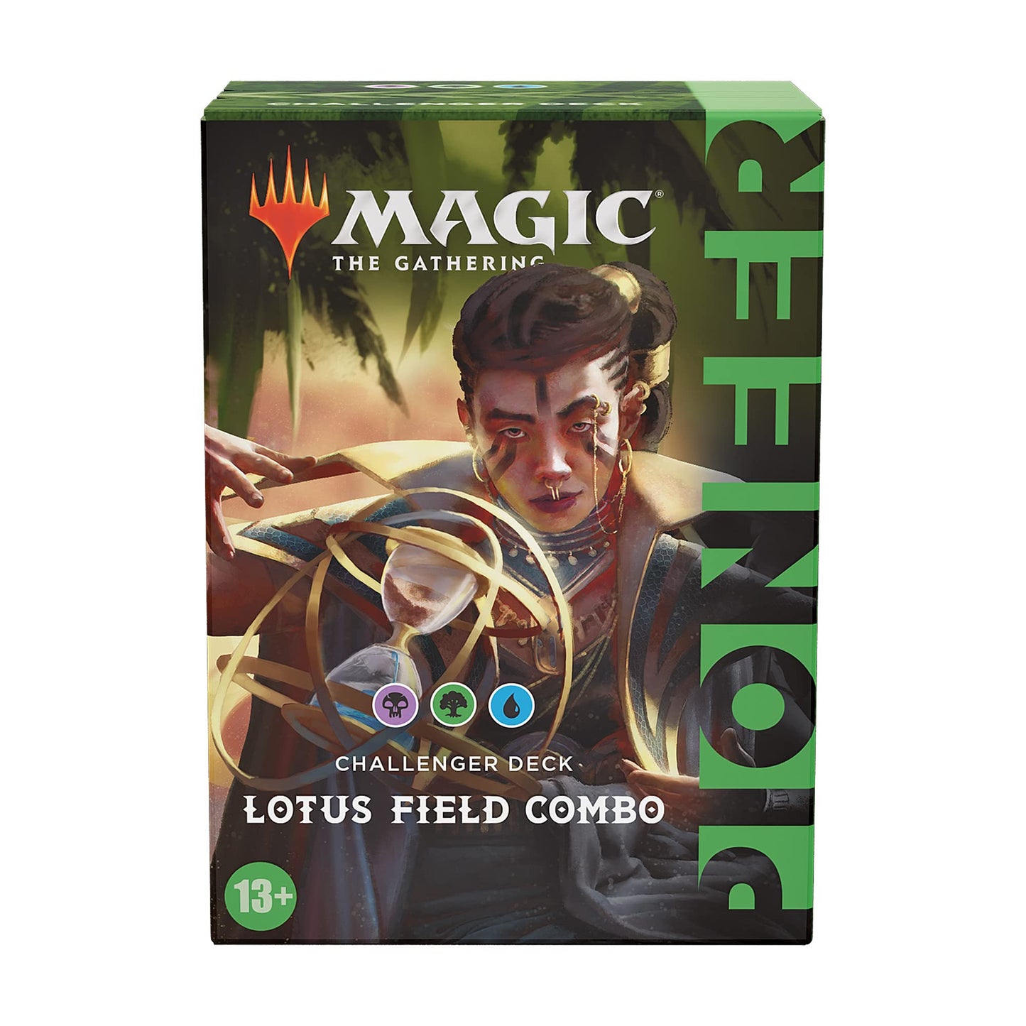 Magic: The Gathering Pioneer Challenger Deck 2021 – Lotus Field Combo (Black-Green-Blue)