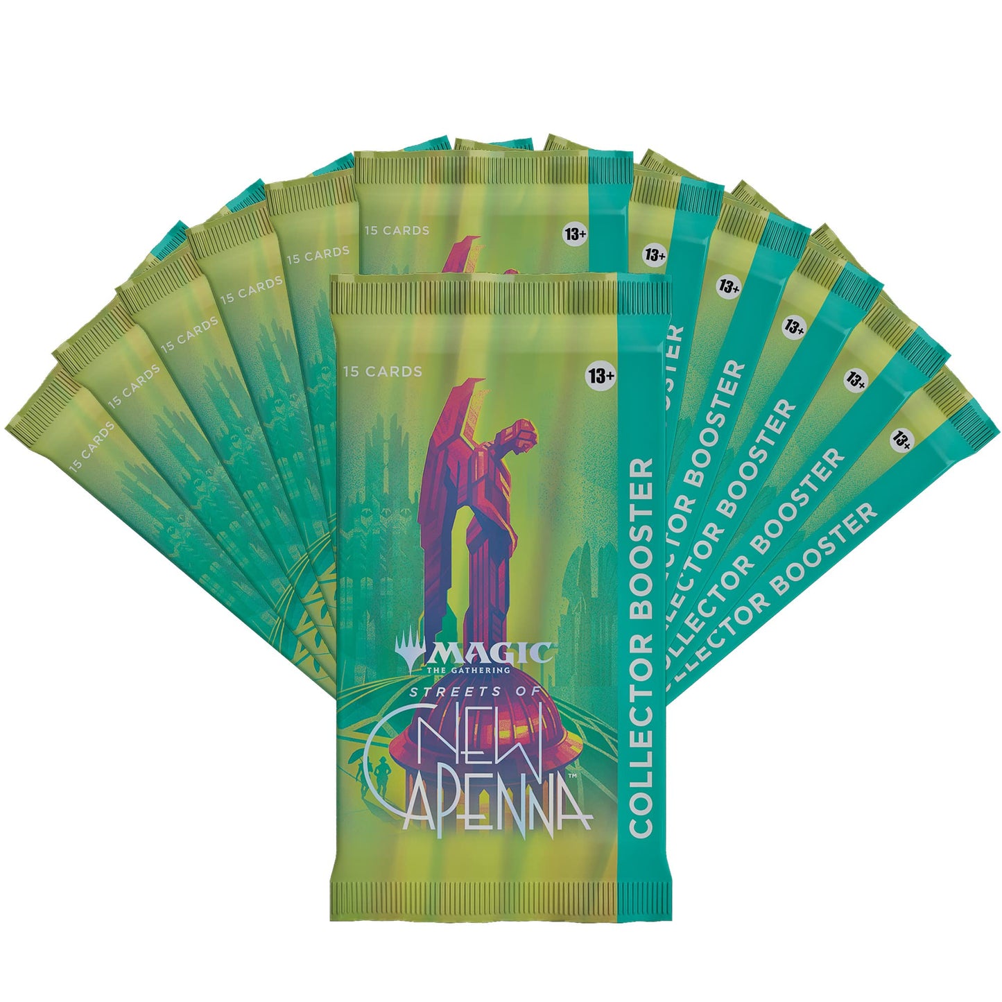Magic: The Gathering Streets of New Capenna Collector Booster Box | 12 Packs + 1 Box Topper