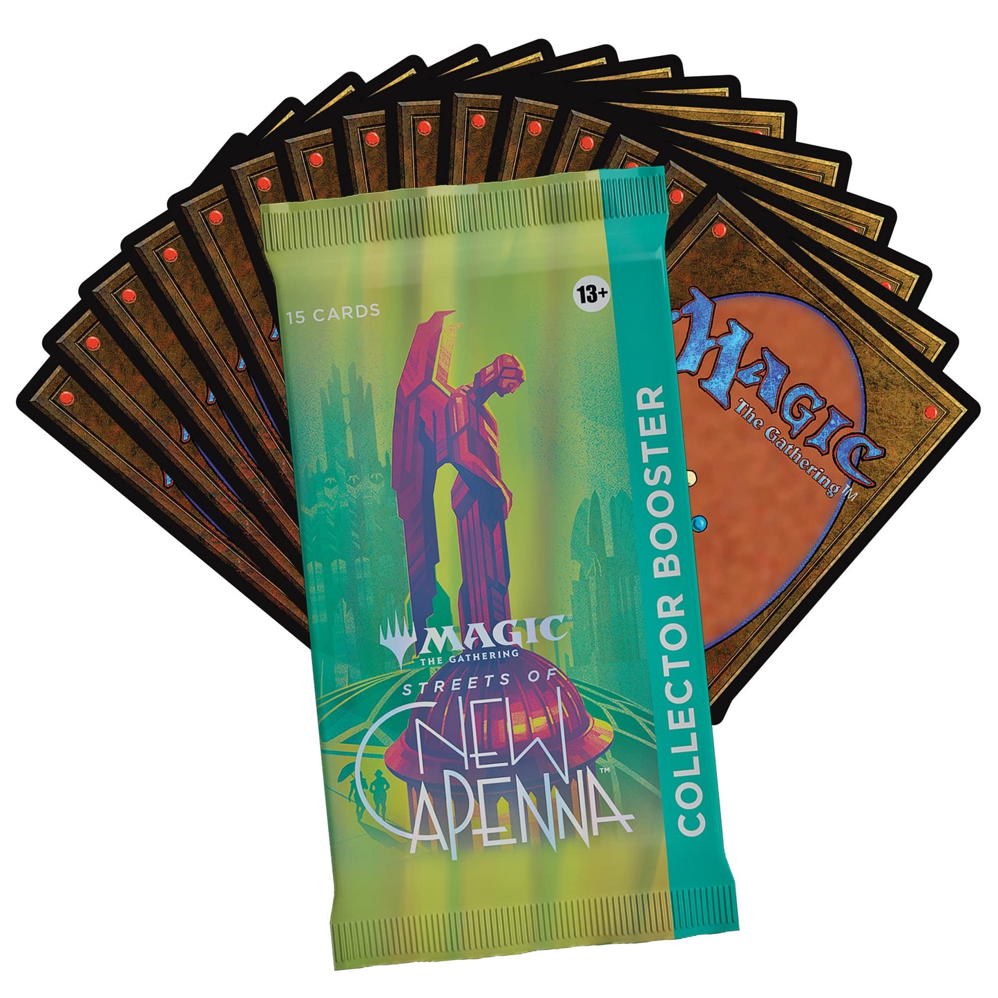 Magic: The Gathering Streets of New Capenna Collector Booster Box | 12 Packs + 1 Box Topper
