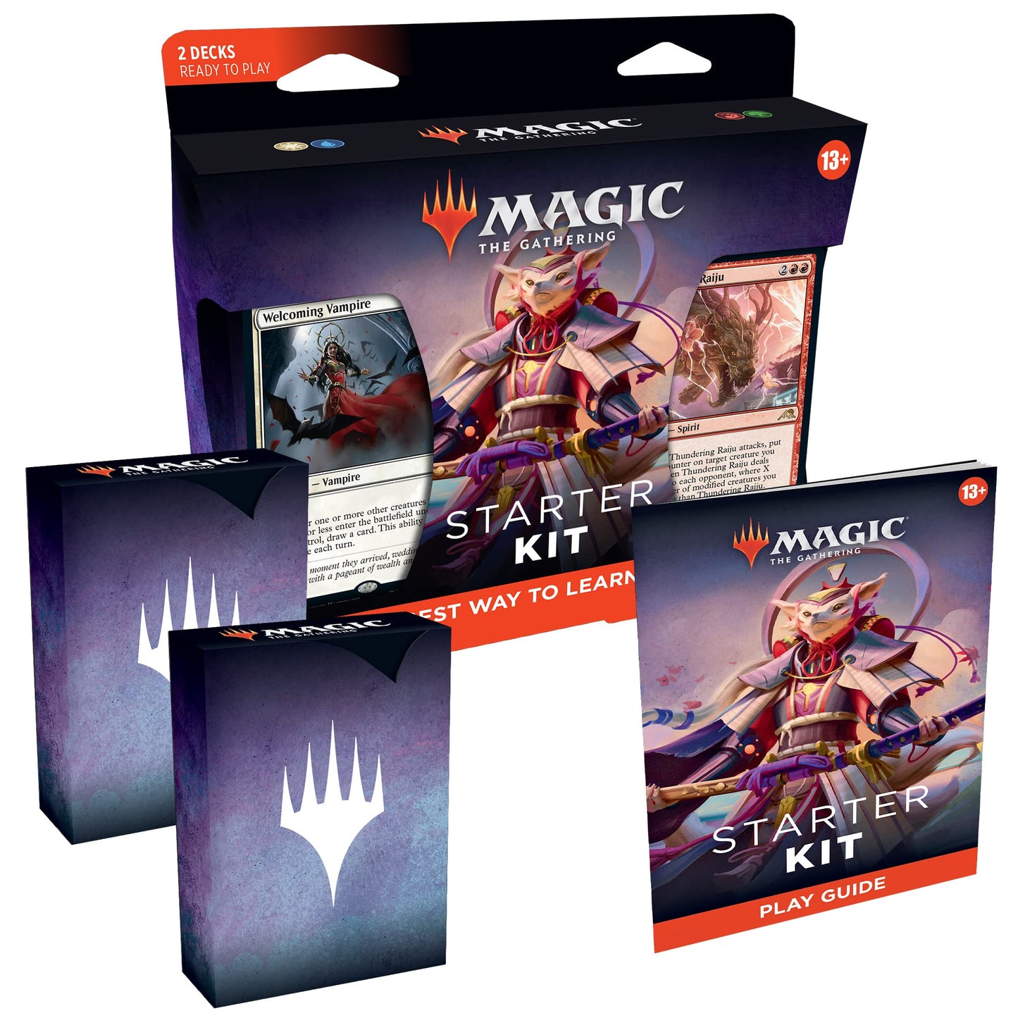 Magic: The Gathering 2022 Starter Kit — 2 Ready-to-Play Decks + Arena Codes