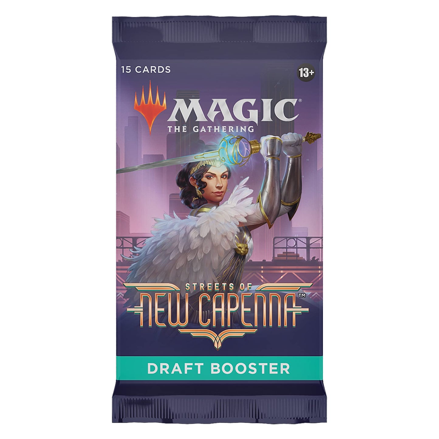 Magic: The Gathering Streets of New Capenna Draft Booster – 15 Cards per Pack