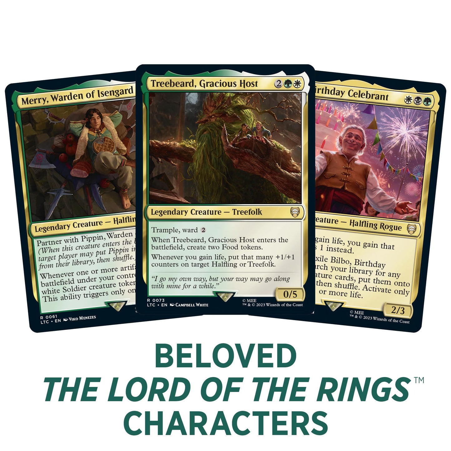 Magic: The Gathering Tales of Middle-earth Commander Deck 2 + Collector Booster Sample Pack