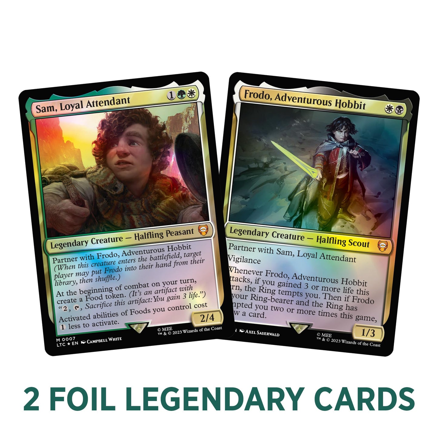 Magic: The Gathering Tales of Middle-earth Commander Deck 2 + Collector Booster Sample Pack