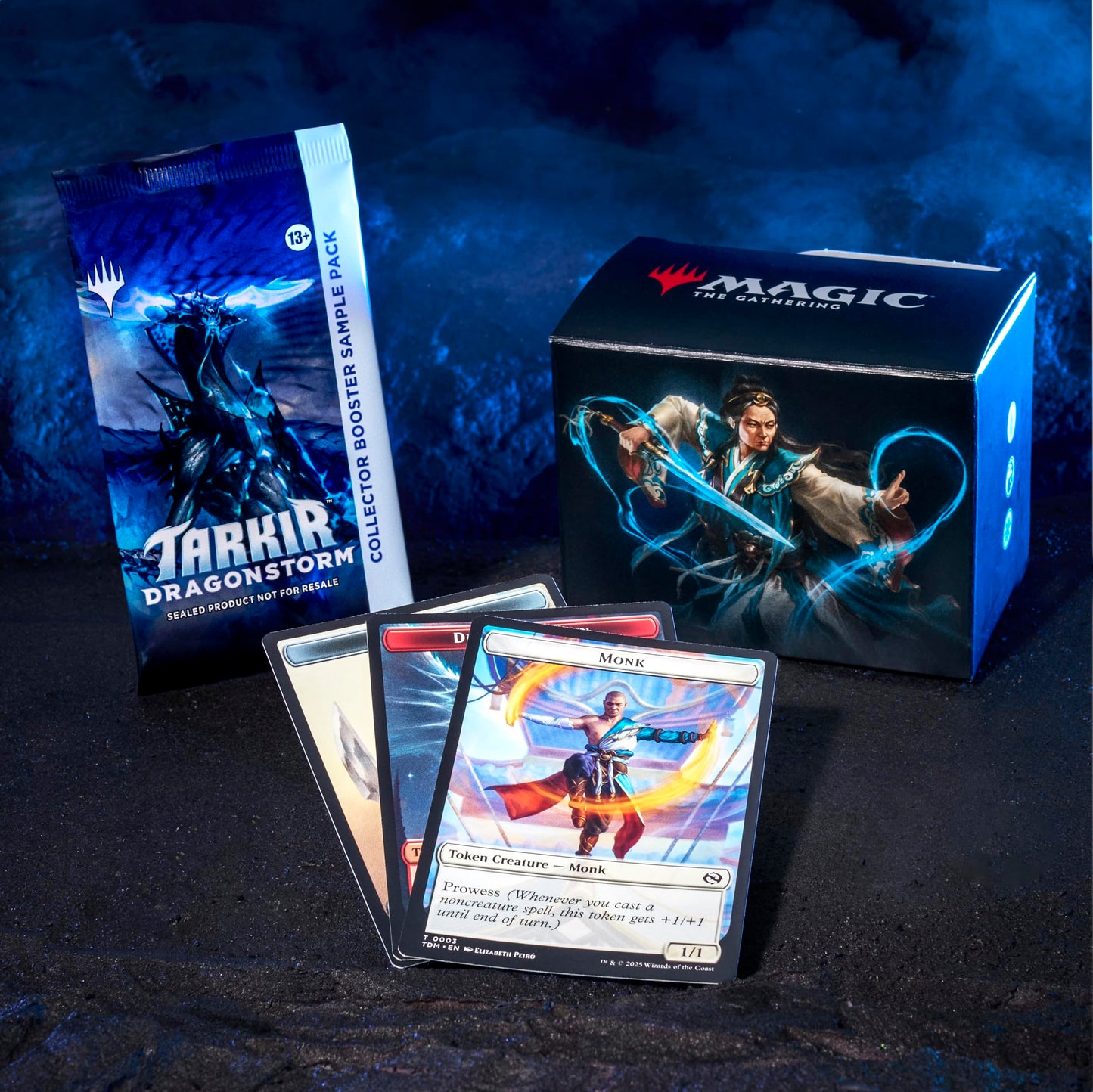 Magic: The Gathering Tarkir Dragonstorm Commander Deck – Jeskai Striker (100 Cards)