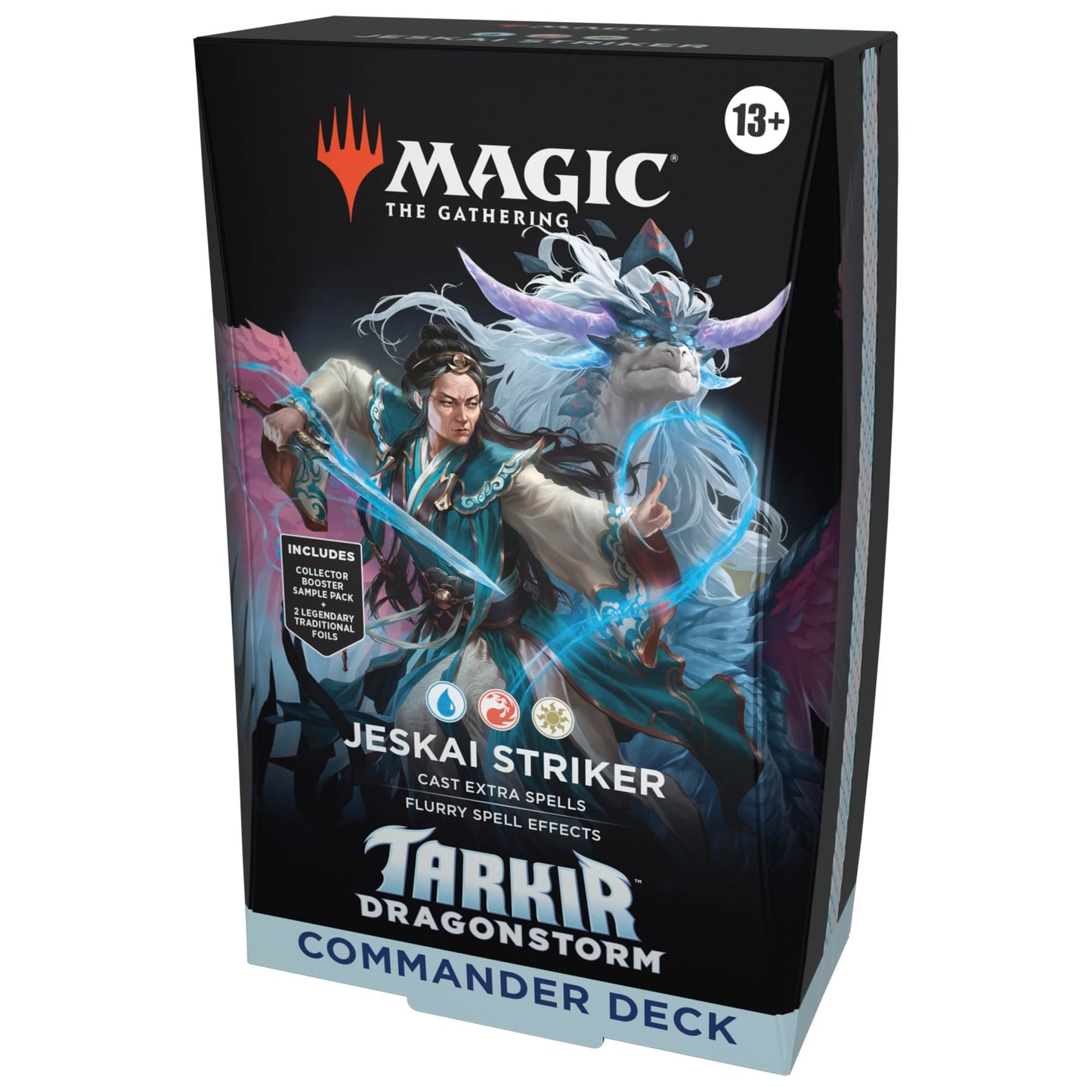 Magic: The Gathering Tarkir Dragonstorm Commander Deck – Jeskai Striker (100 Cards)