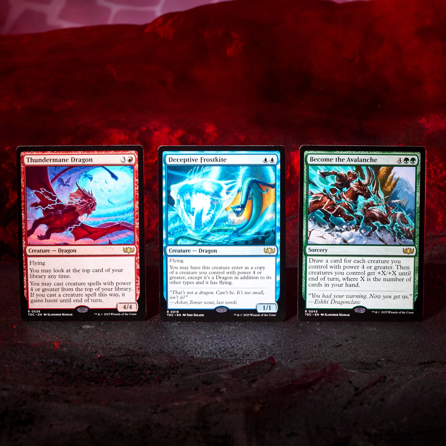 Magic: The Gathering Tarkir Dragonstorm Commander Deck – Mardu Surge