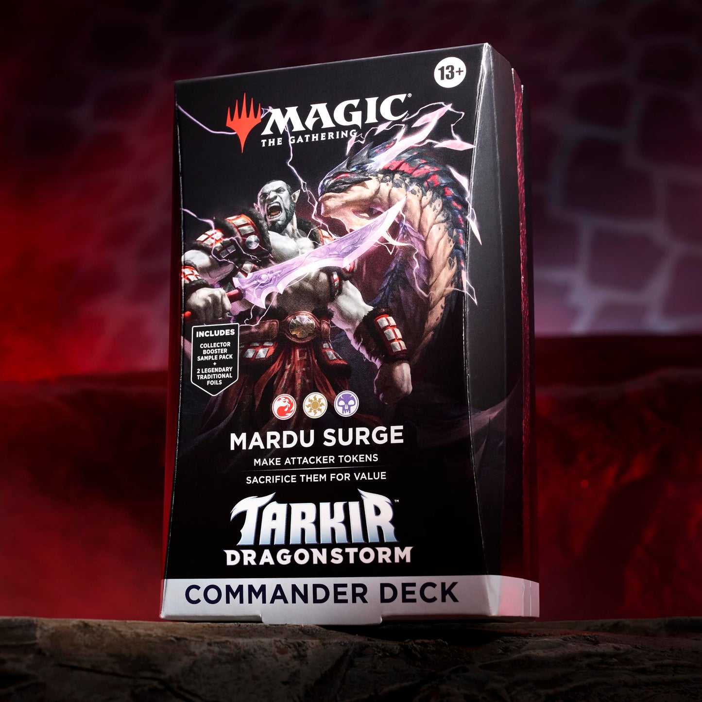 Magic: The Gathering Tarkir Dragonstorm Commander Deck – Mardu Surge