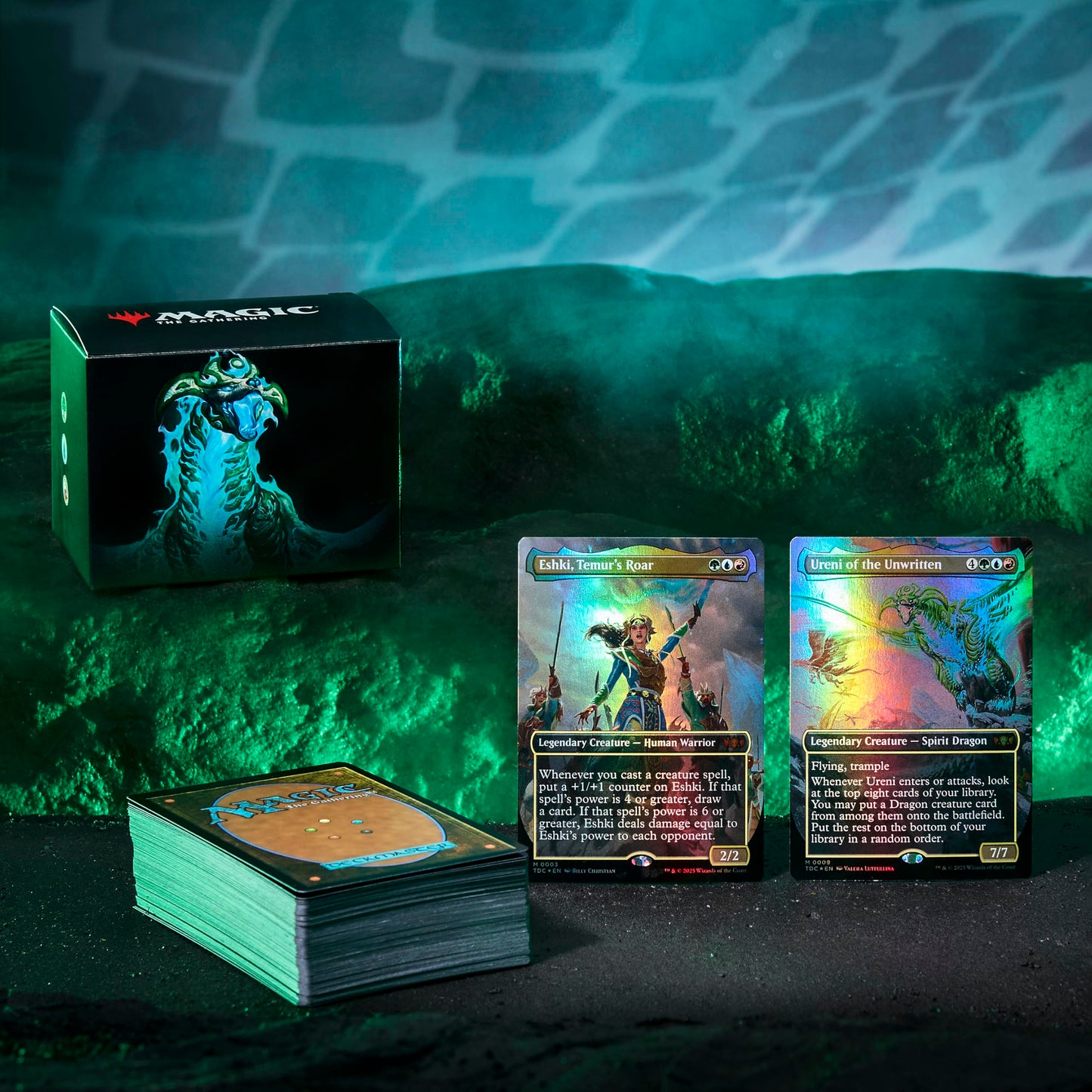 Magic: The Gathering Tarkir: Dragonstorm Commander Deck — Temur Roar (Temur Ramp & Dragons)