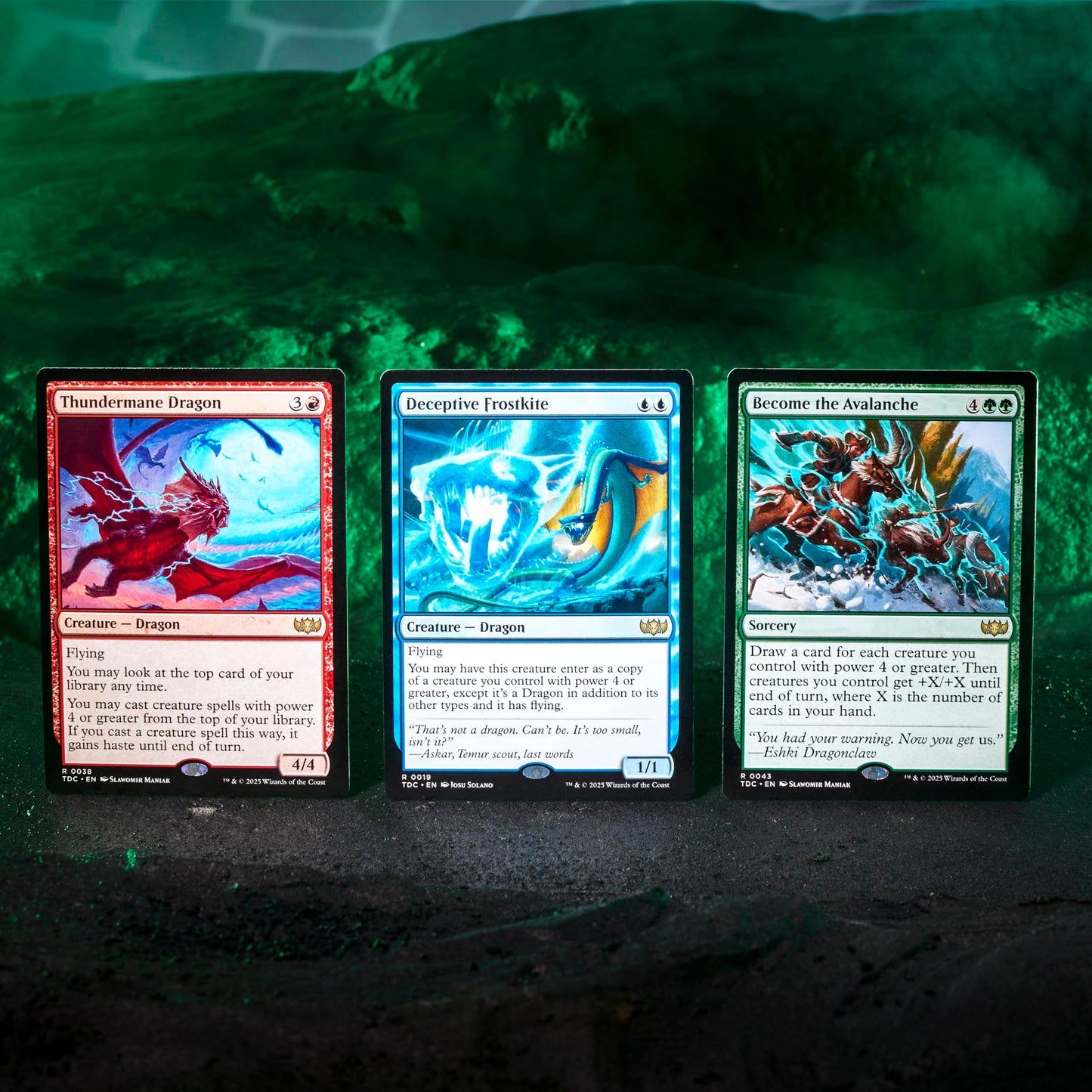 Magic: The Gathering Tarkir: Dragonstorm Commander Deck — Temur Roar (Temur Ramp & Dragons)