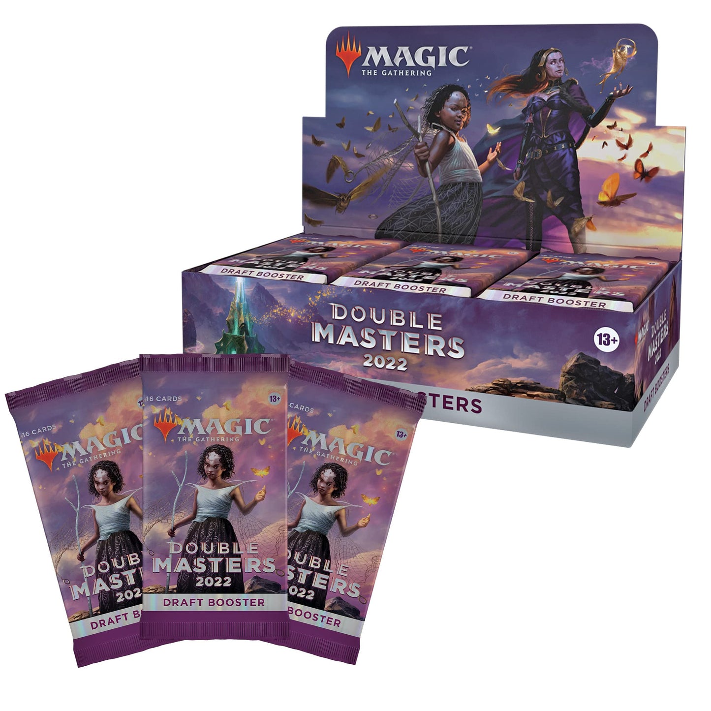 Magic: The Gathering Double Masters 2022 Draft Booster Box – 24 Packs, 384 Cards