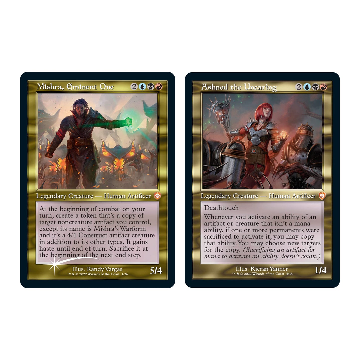 Magic: The Gathering Mishra’s Burnished Banner Retro-Frame Commander Deck + Collector Booster Sample Pack