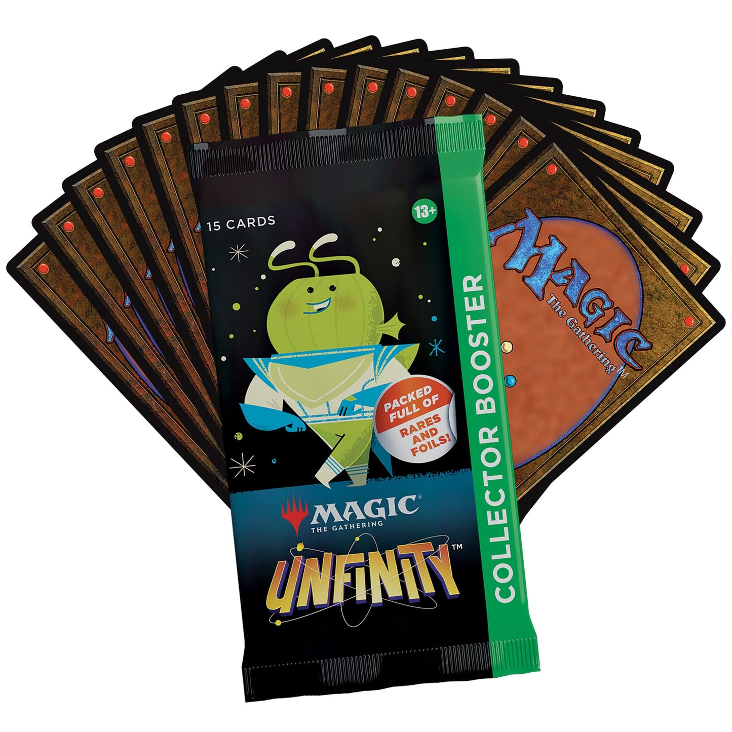 Magic: The Gathering Unfinity Collector Booster — 15 Foil MTG Cards