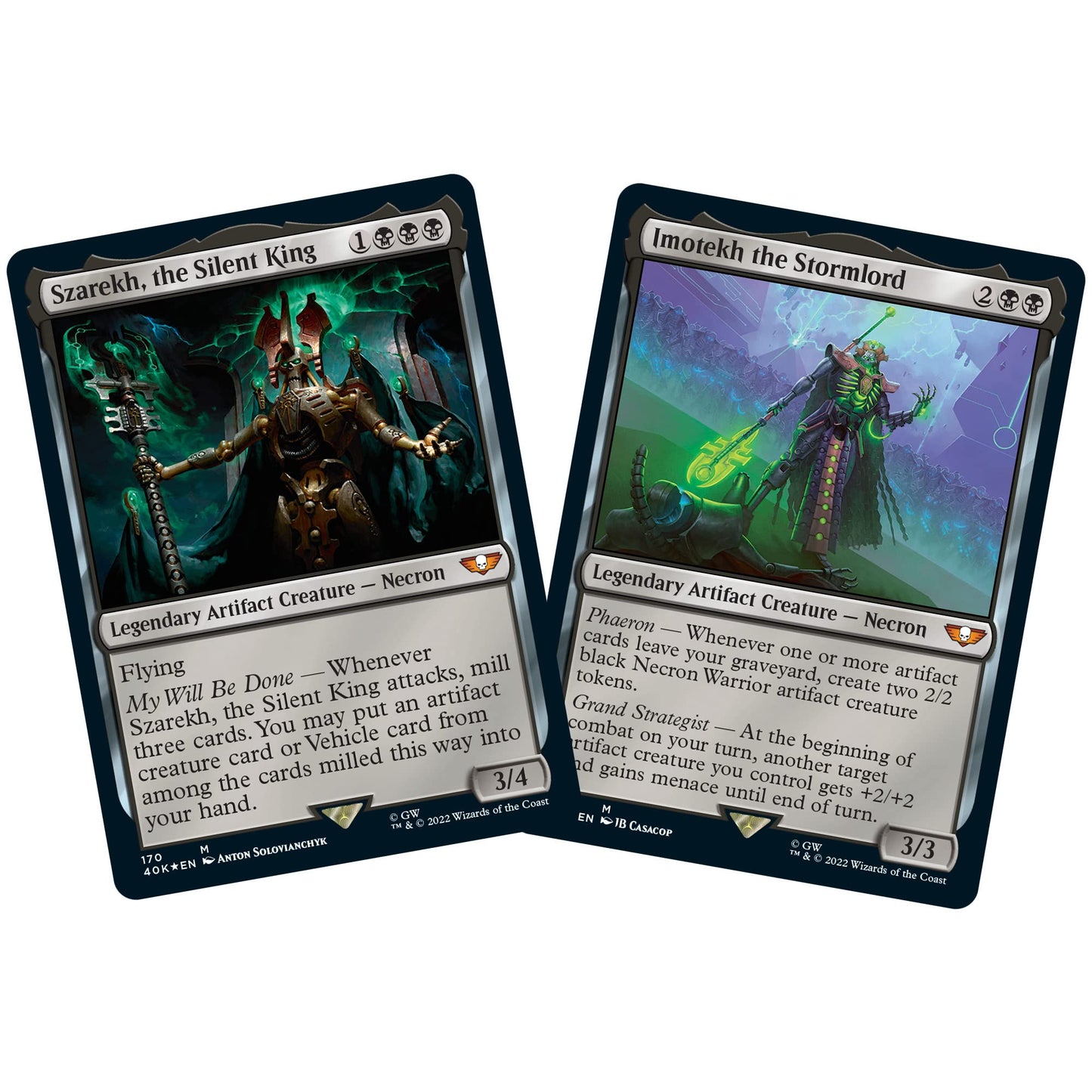 Magic: The Gathering Universes Beyond: Warhammer 40,000 Commander Deck — Necron Dynasties