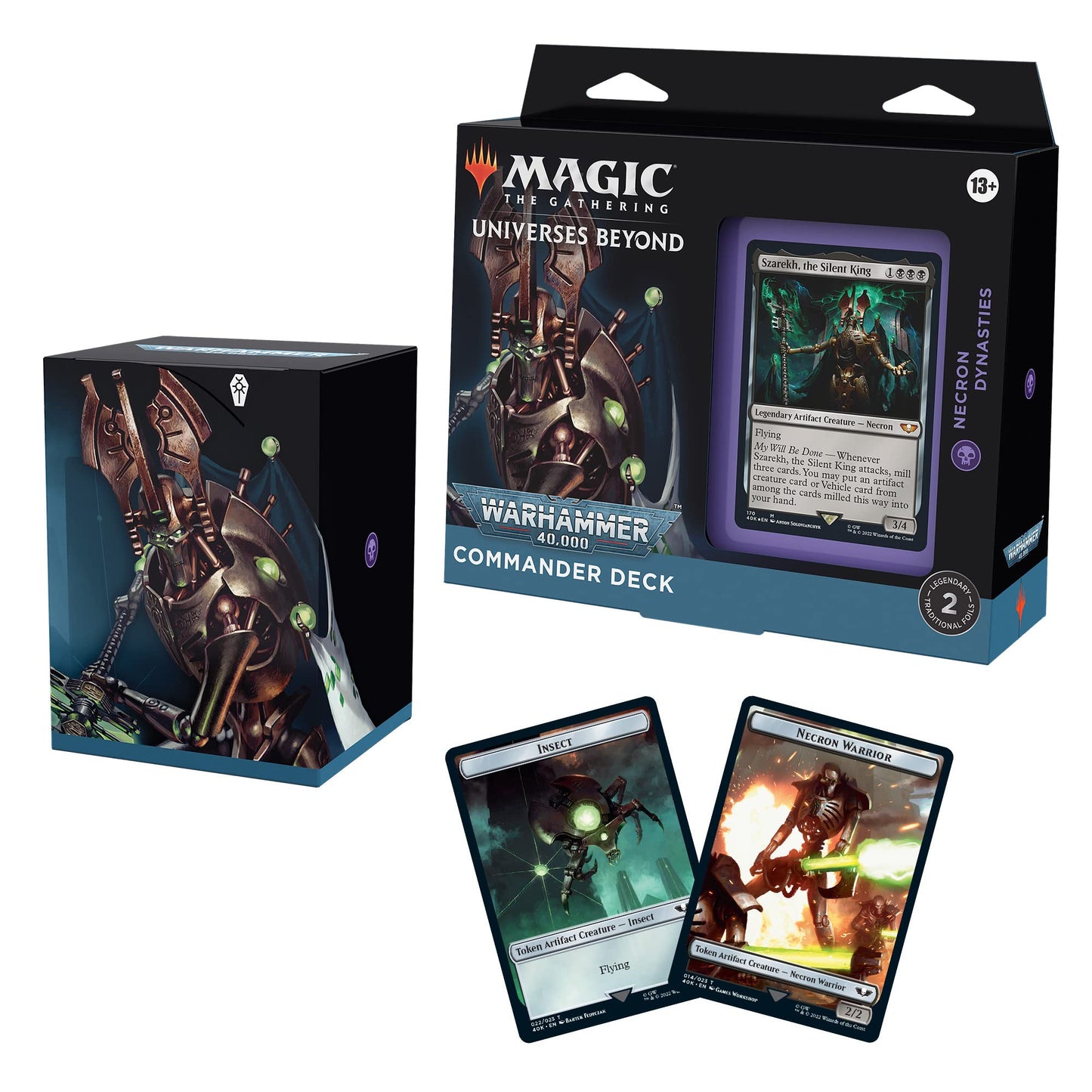 Magic: The Gathering Universes Beyond: Warhammer 40,000 Commander Deck — Necron Dynasties
