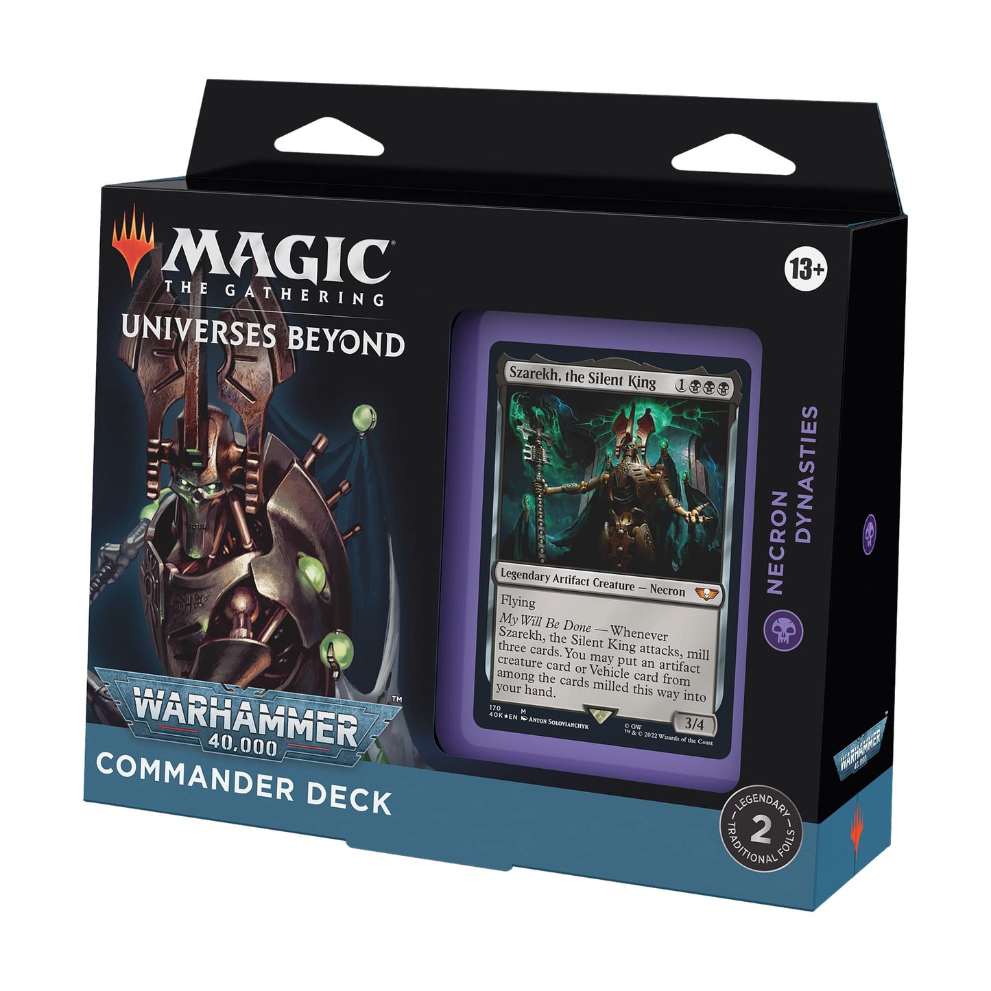 Magic: The Gathering Universes Beyond: Warhammer 40,000 Commander Deck — Necron Dynasties