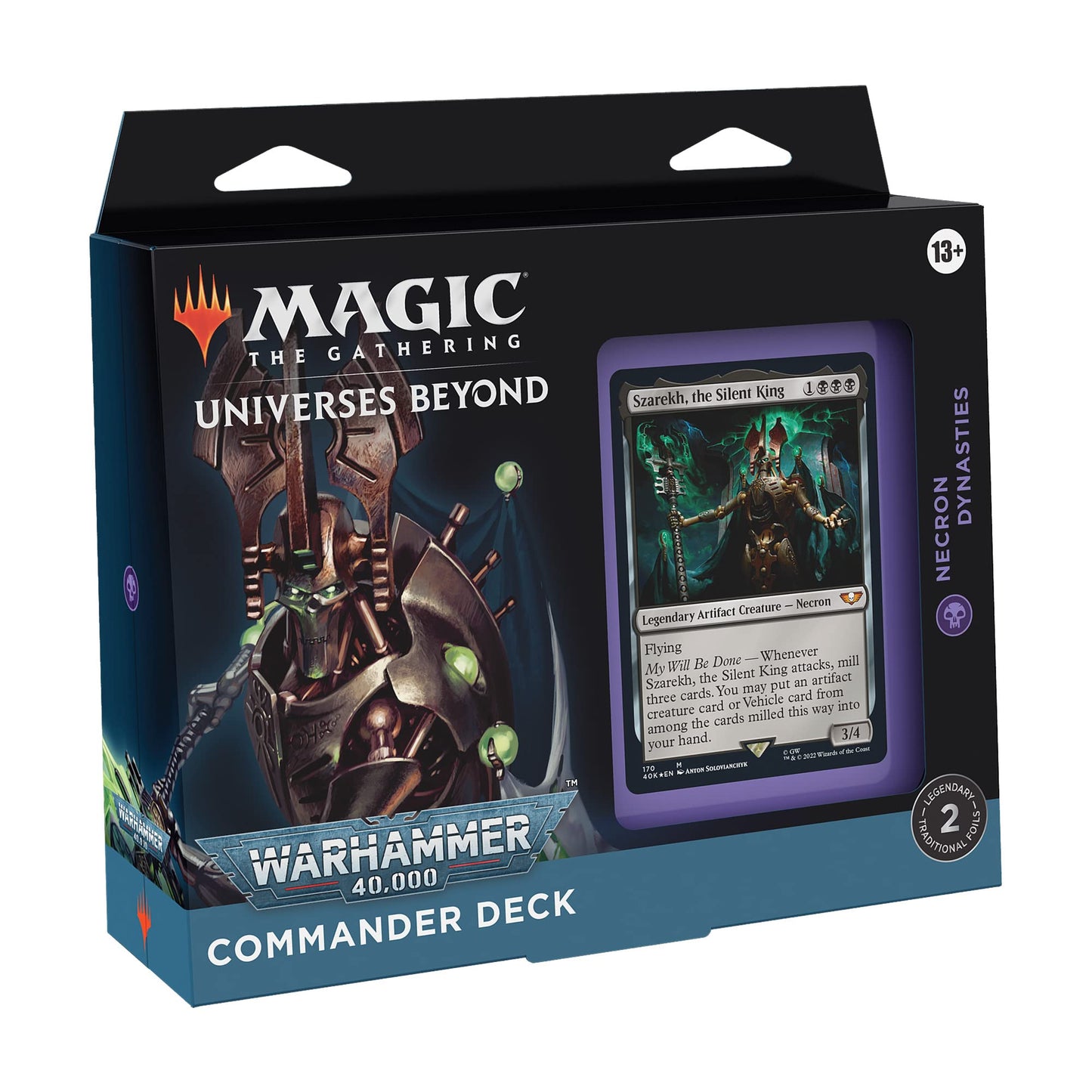 Magic: The Gathering Universes Beyond: Warhammer 40,000 Commander Deck — Necron Dynasties