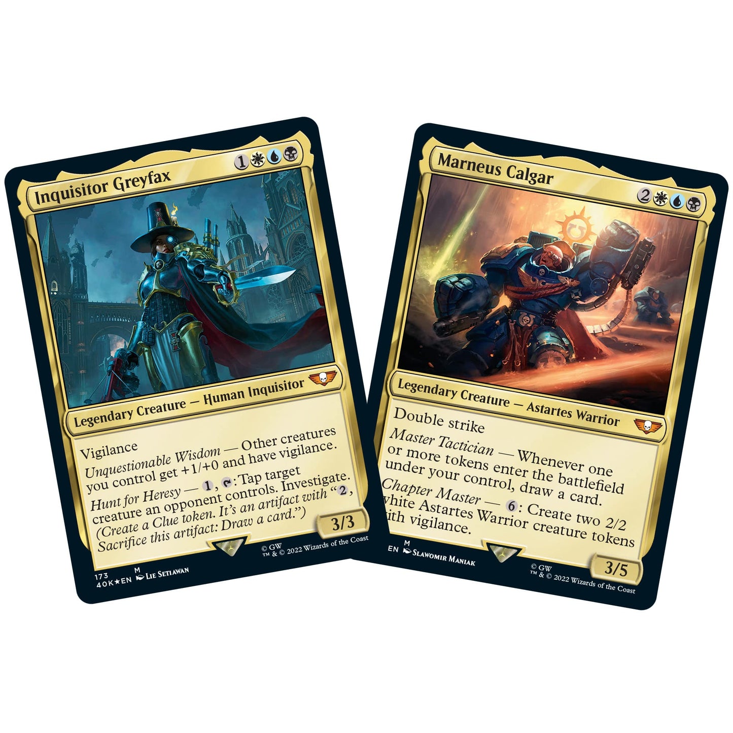 Magic: The Gathering Universes Beyond Warhammer 40,000 Commander Deck – Forces of the Imperium