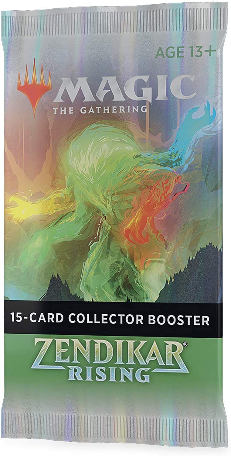 Magic: The Gathering Zendikar Rising Collector Booster – 15 Premium Cards per Pack