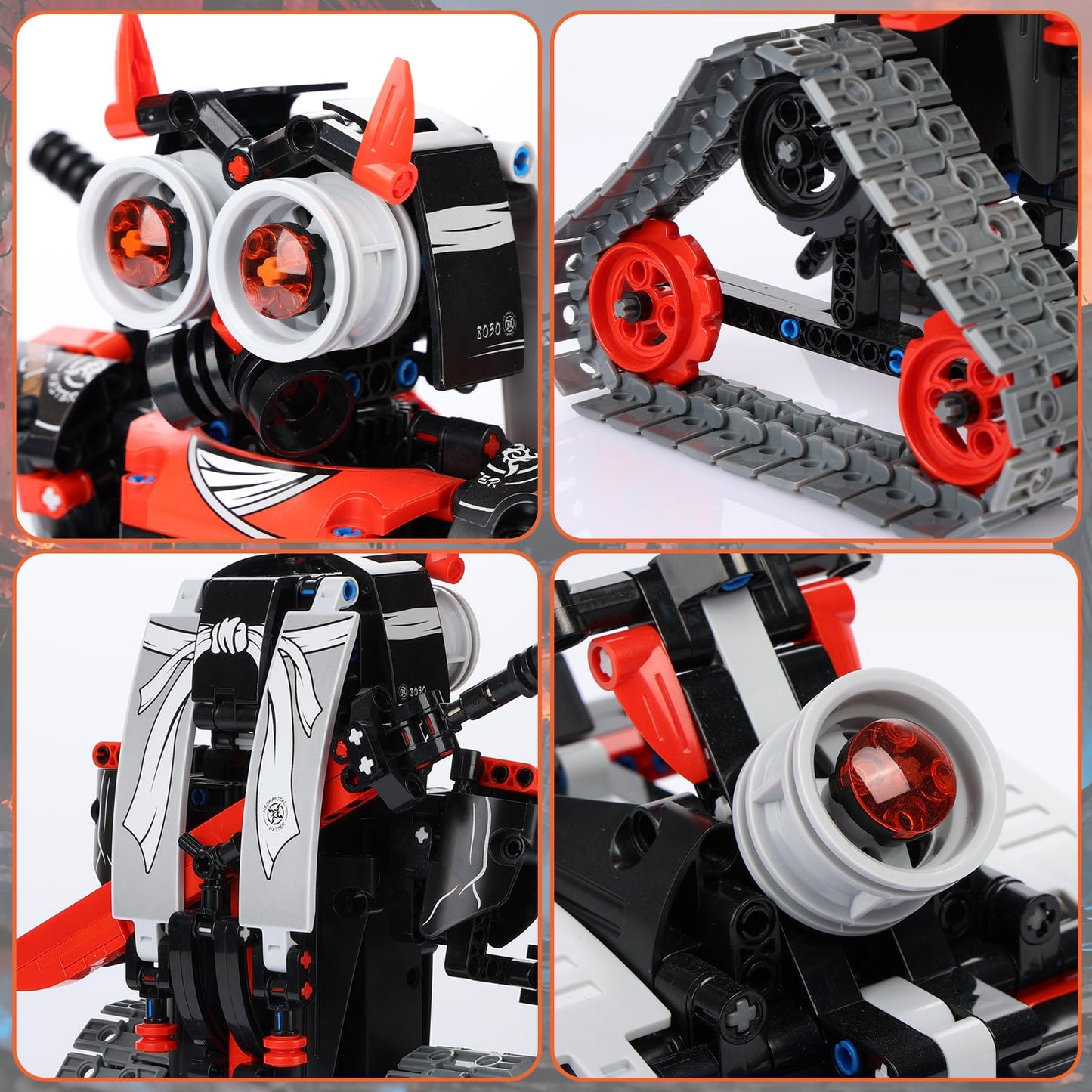 MagicKidz 3-in-1 Robot Building Kit for Kids – STEM Toy with App & Remote Control