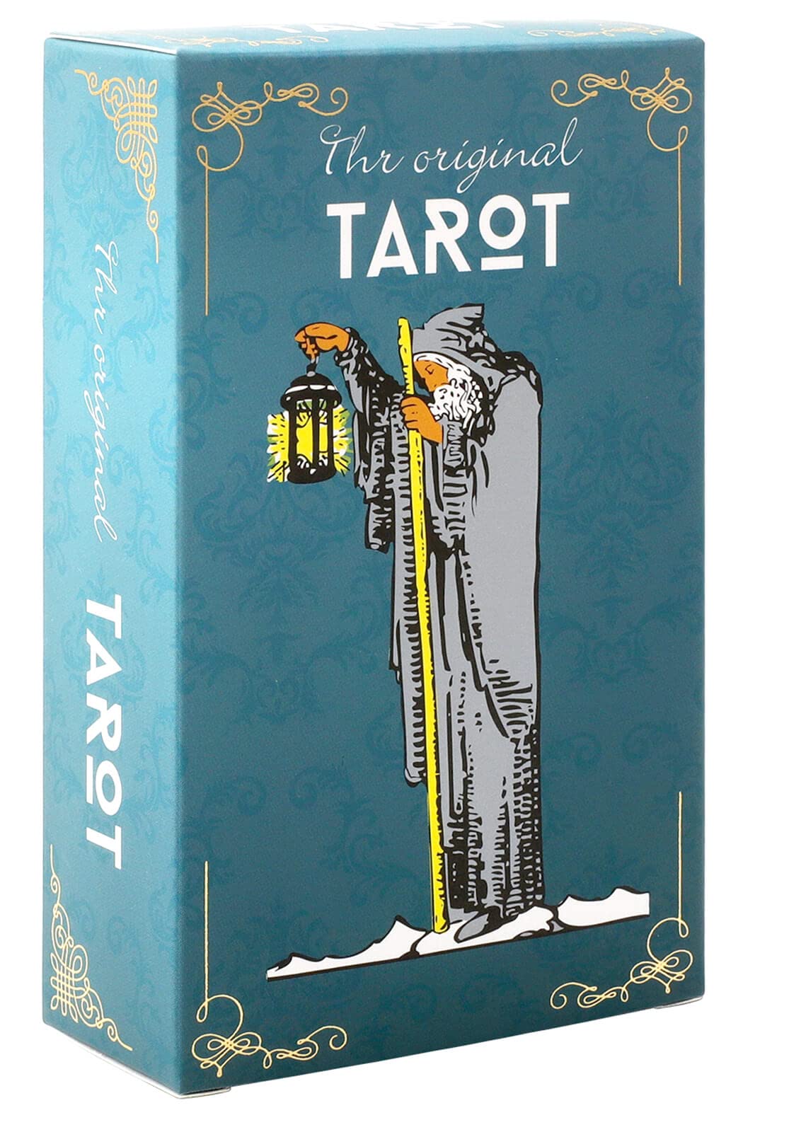 MagicSeer Tarot Cards – 78-Pc Borderless Deck, Premium Ink, Velvet Bag