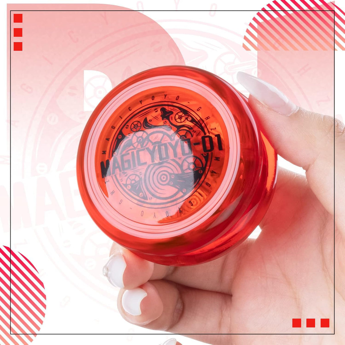 MAGICYOYO D1 Looping Yo-Yo for Kids – Beginner 2A, Easy Return
